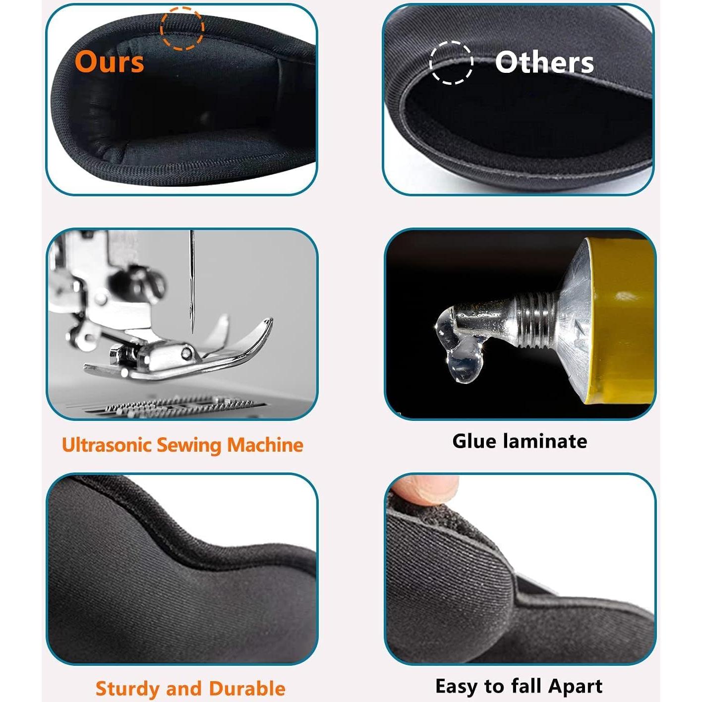 Paquete de 2 Máscaras de Sueño 3D ASIILOVI con Bluetooth