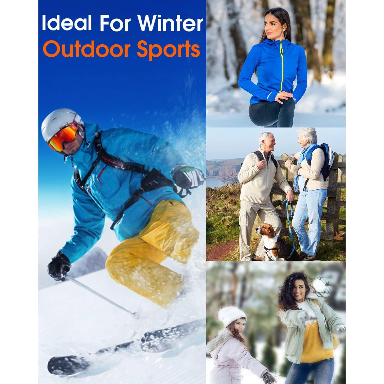 Auriculares Bluetooth MUSICOZY GH12 Orejeras Calentadoras Negro