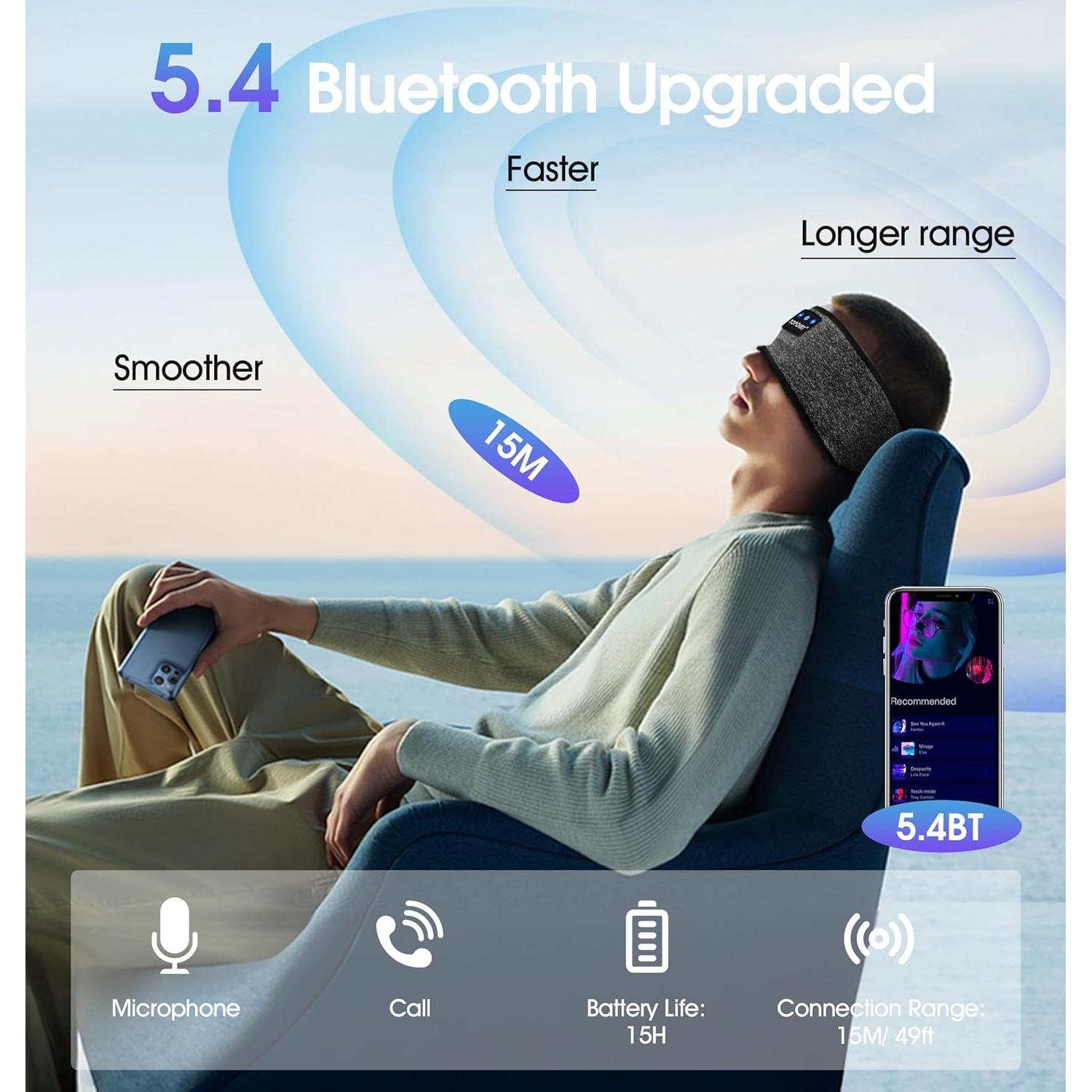 Auriculares Diadema Inalámbricos TOPOINT TOP14 Bluetooth 5.4