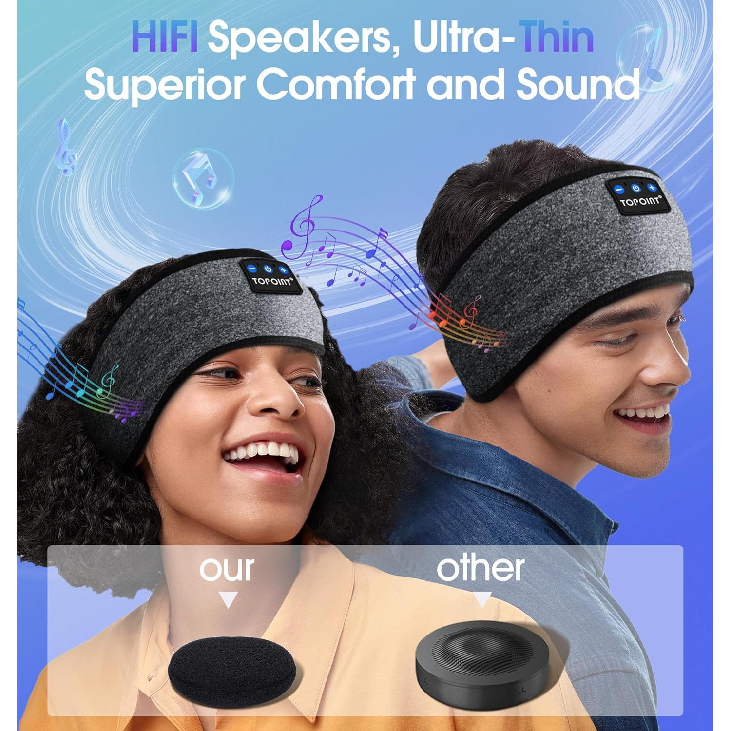 Auriculares Diadema Inalámbricos TOPOINT TOP14 Bluetooth 5.4