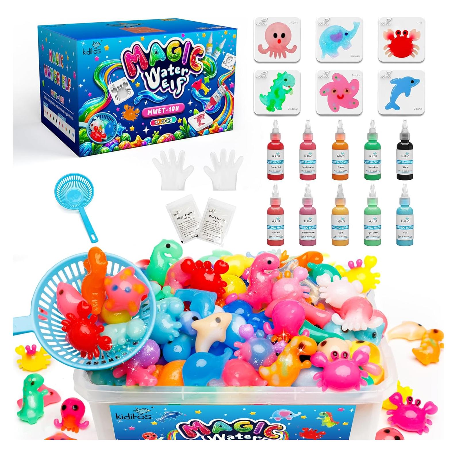 Kit de Juguete de Elfo de Agua Mágico Kiditos - 24 Piezas