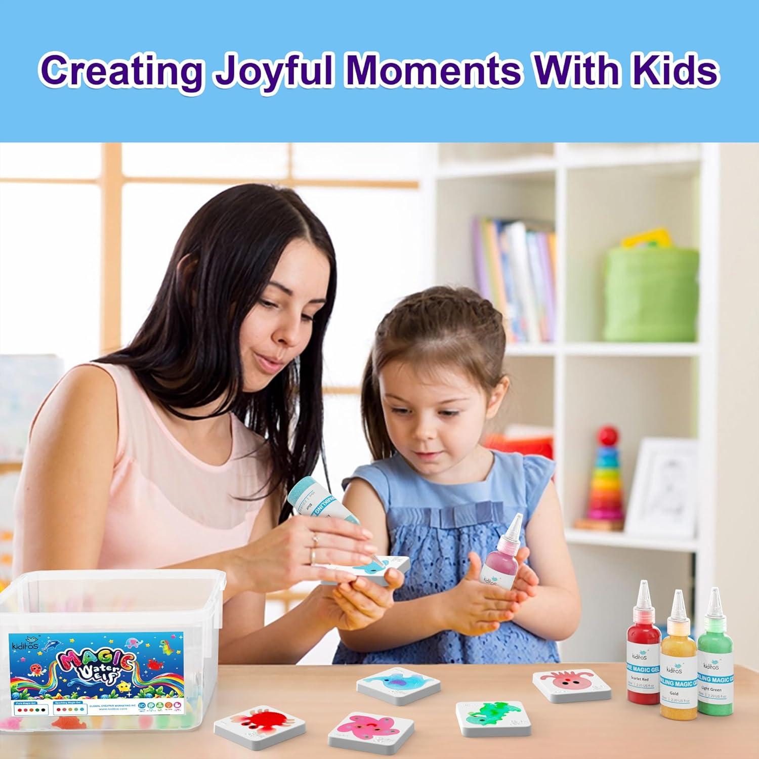 Kit de Juguete de Elfo de Agua Mágico Kiditos - 24 Piezas