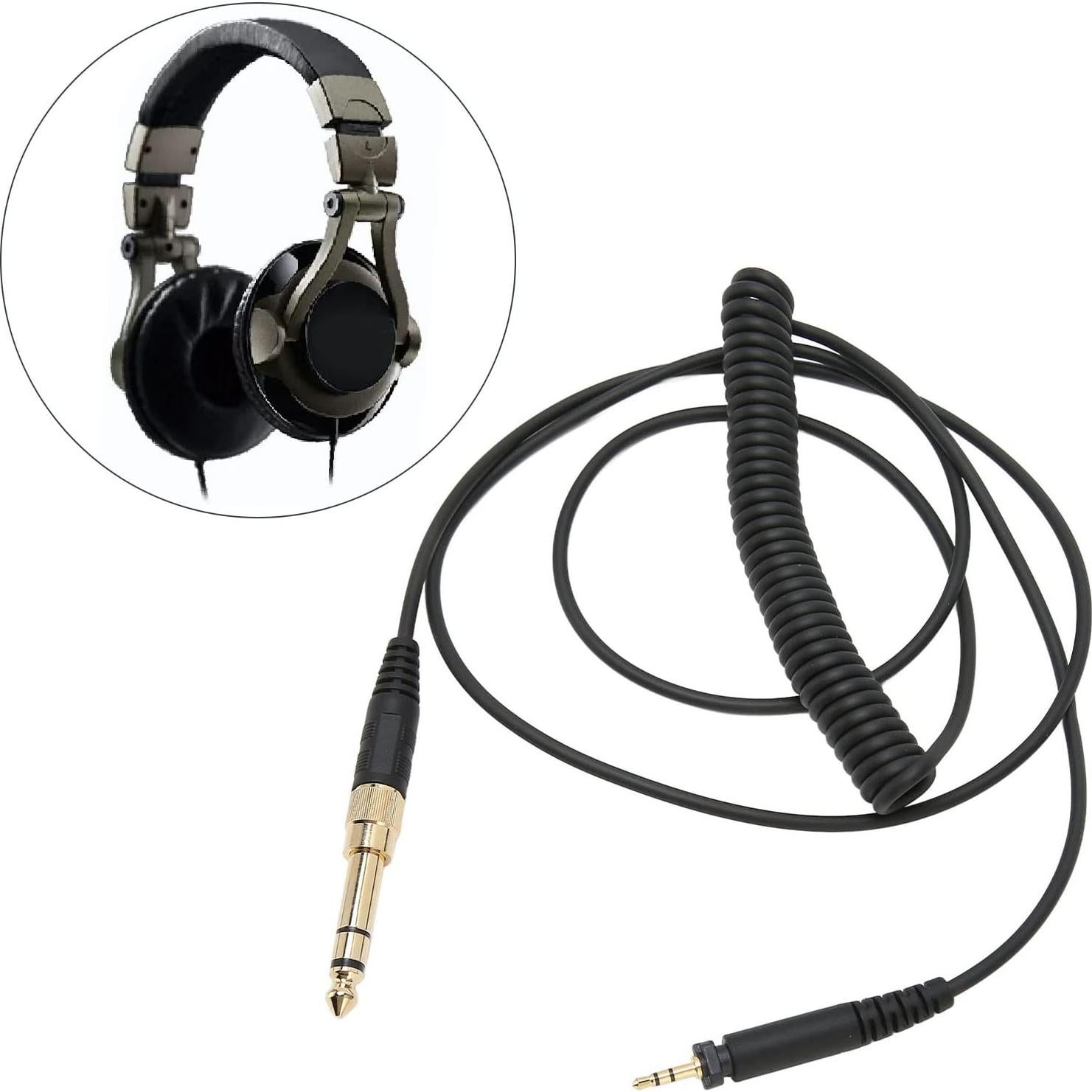 Cable de Reemplazo para Auriculares Zopsc 1.3m 3.5mm a 2.5mm