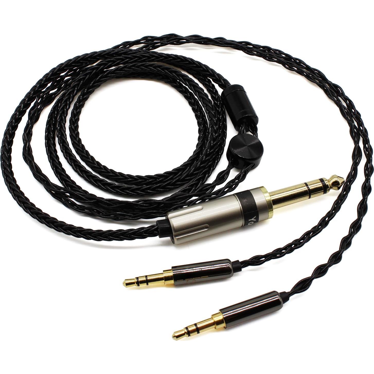 Cable de Reemplazo Youkamoo 6.35mm para Auriculares Hifiman 2.02m
