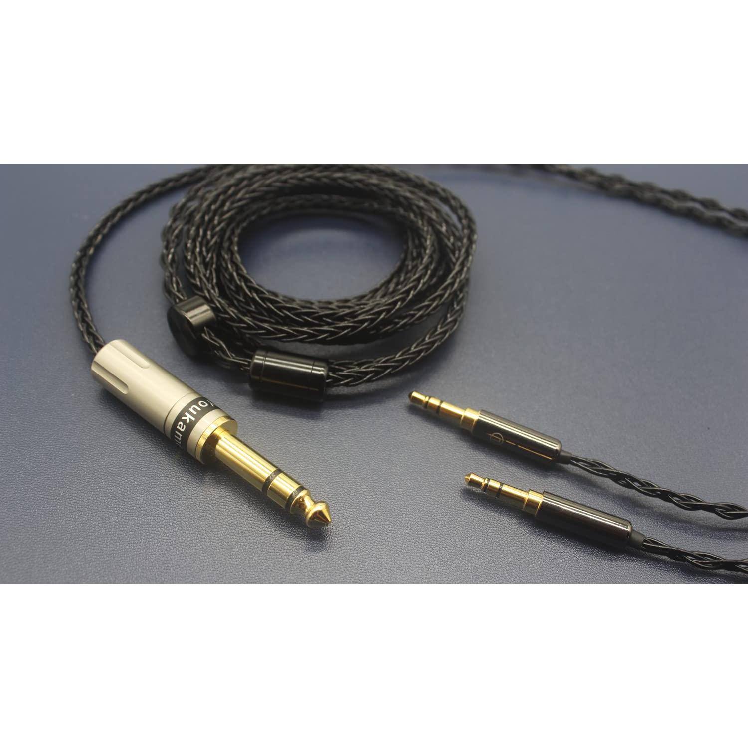 Cable de Reemplazo Youkamoo 6.35mm para Auriculares Hifiman 2.02m
