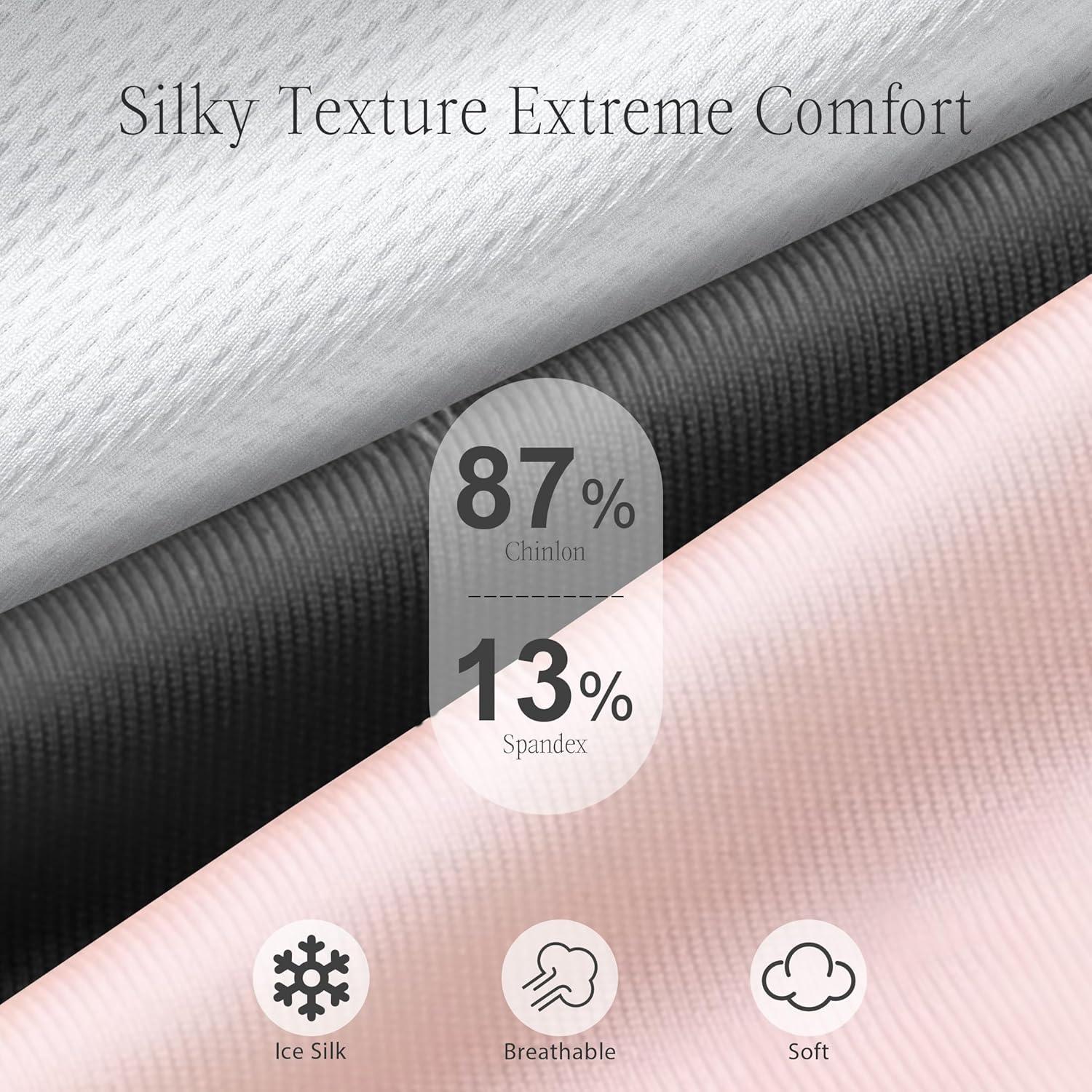 MUSICOZY Ice Silk Sleep Mask Headphones, Sleep Headphones,Bluetooth 5.4 Sleep Mask Headband Headphones Sleeping Eye Mask,Earbuds Earphones with HD Headphones Stereo Speakers for Men Women