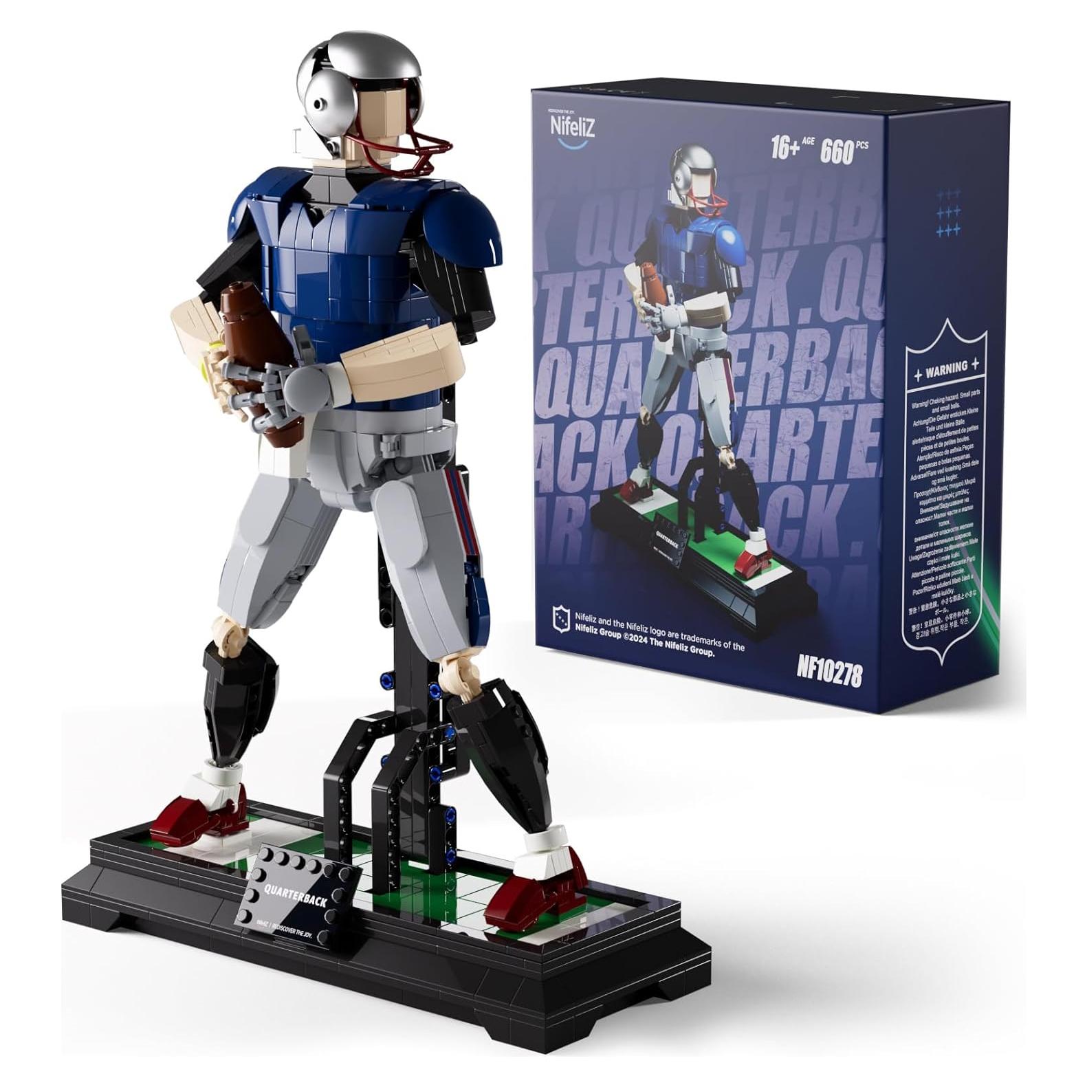 Conjunto de Construcción Nifeliz Quarterback 660 Piezas