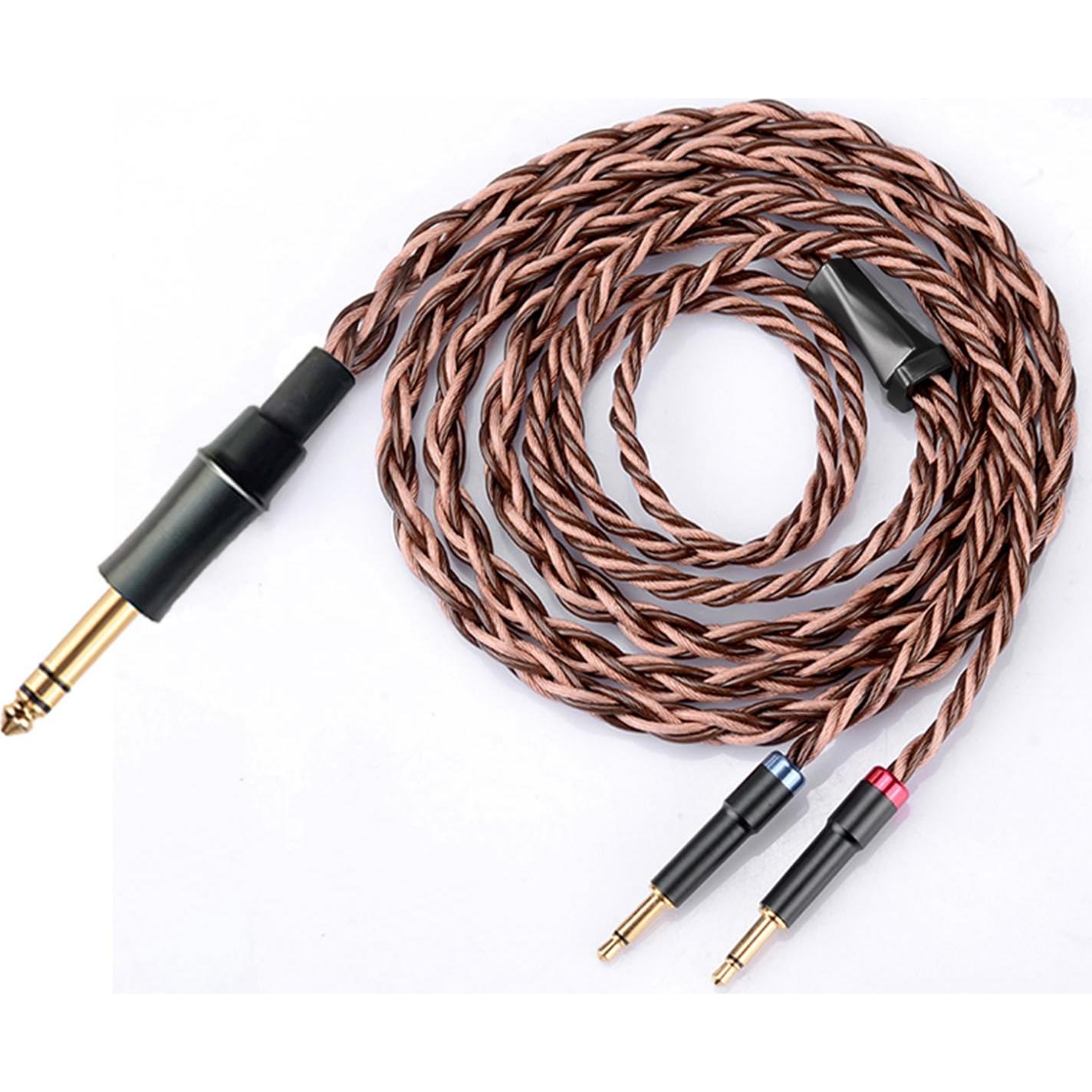 Cable de Cobre OFC 8N Fezzlo 1.98m para Auriculares HiFi