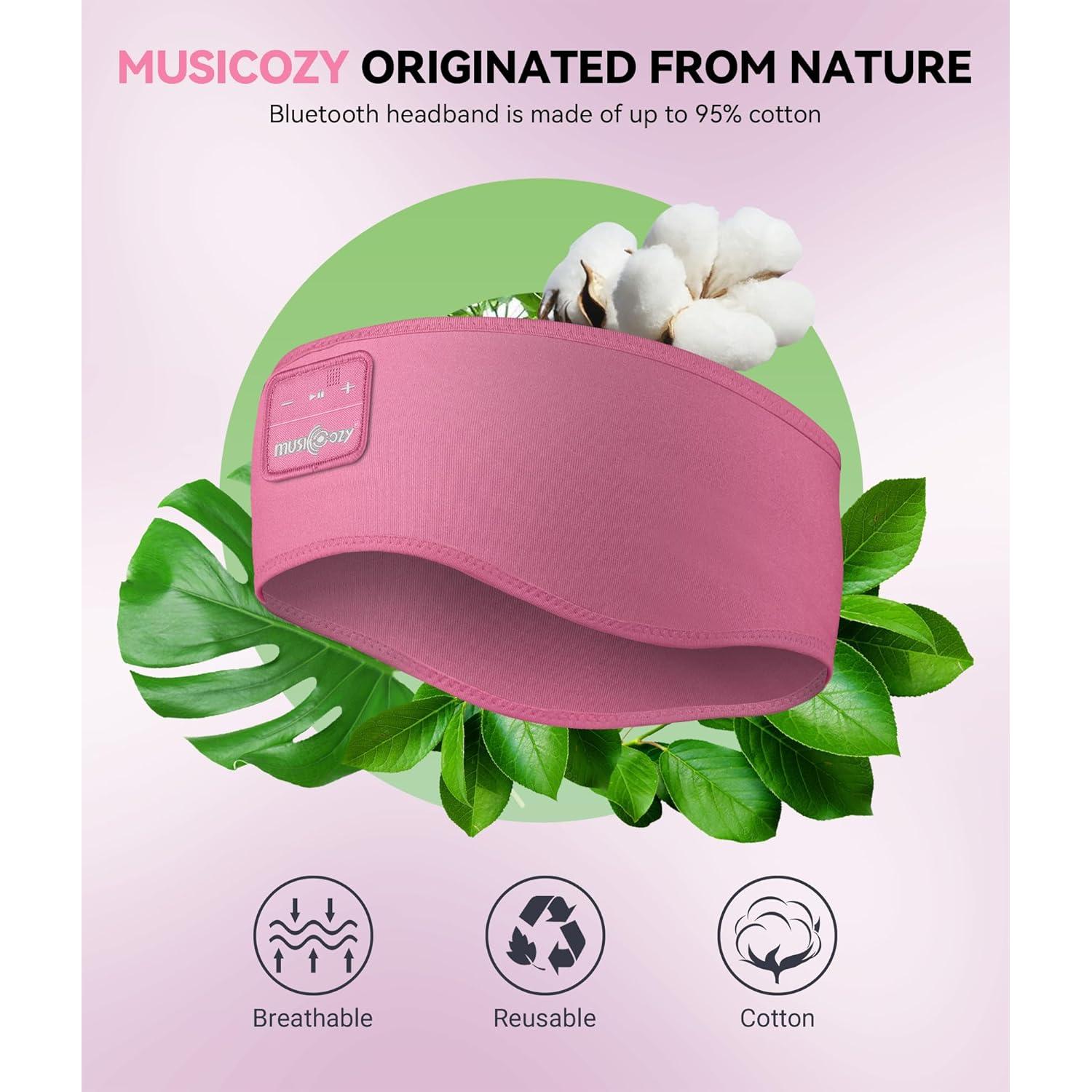 Auriculares Banda para la Cabeza Bluetooth MUSICOZY 2 Pcs