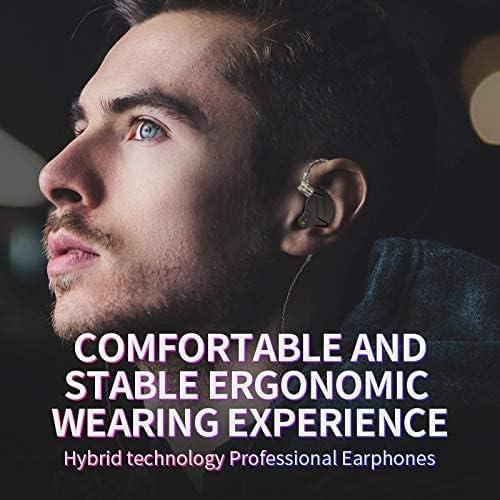 Auriculares KZ ZSN Pro In-Ear HiFi Estéreo con Micrófono Azul