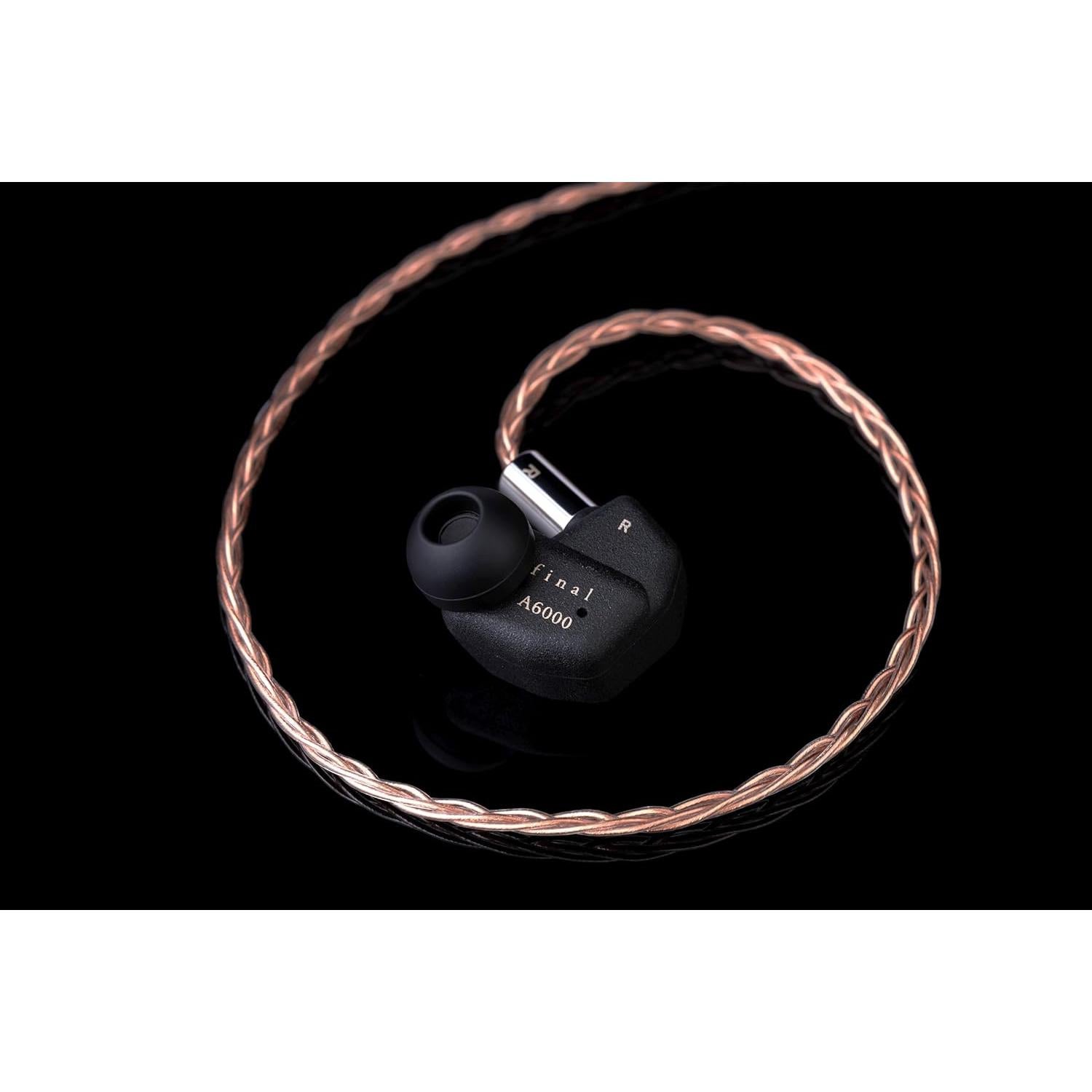 Auriculares In-Ear Final A6000 con Cable OFC y Controladores 6mm