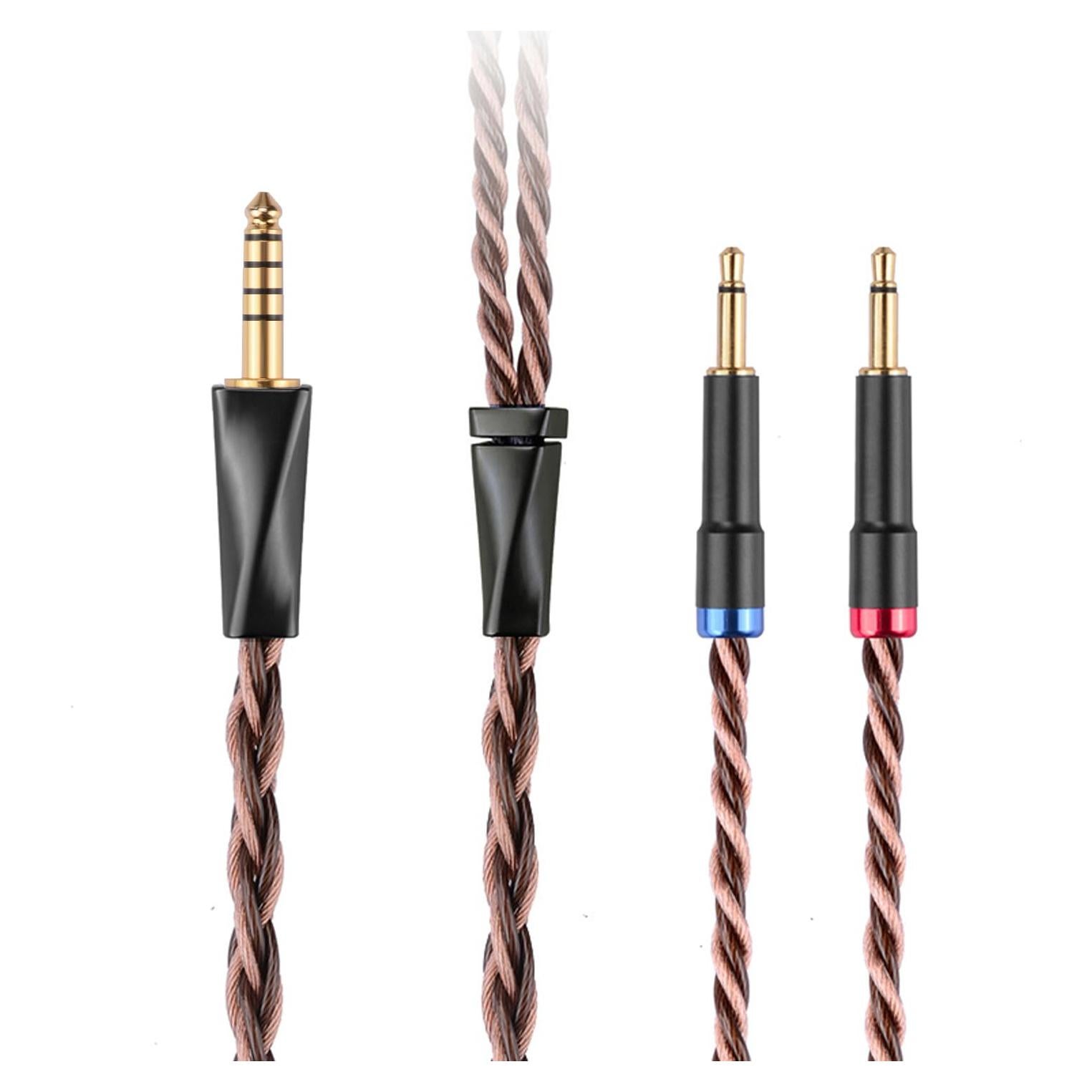 Cable de Cobre Alemán 8N FAAEAL 1.5m para Auriculares HiFi