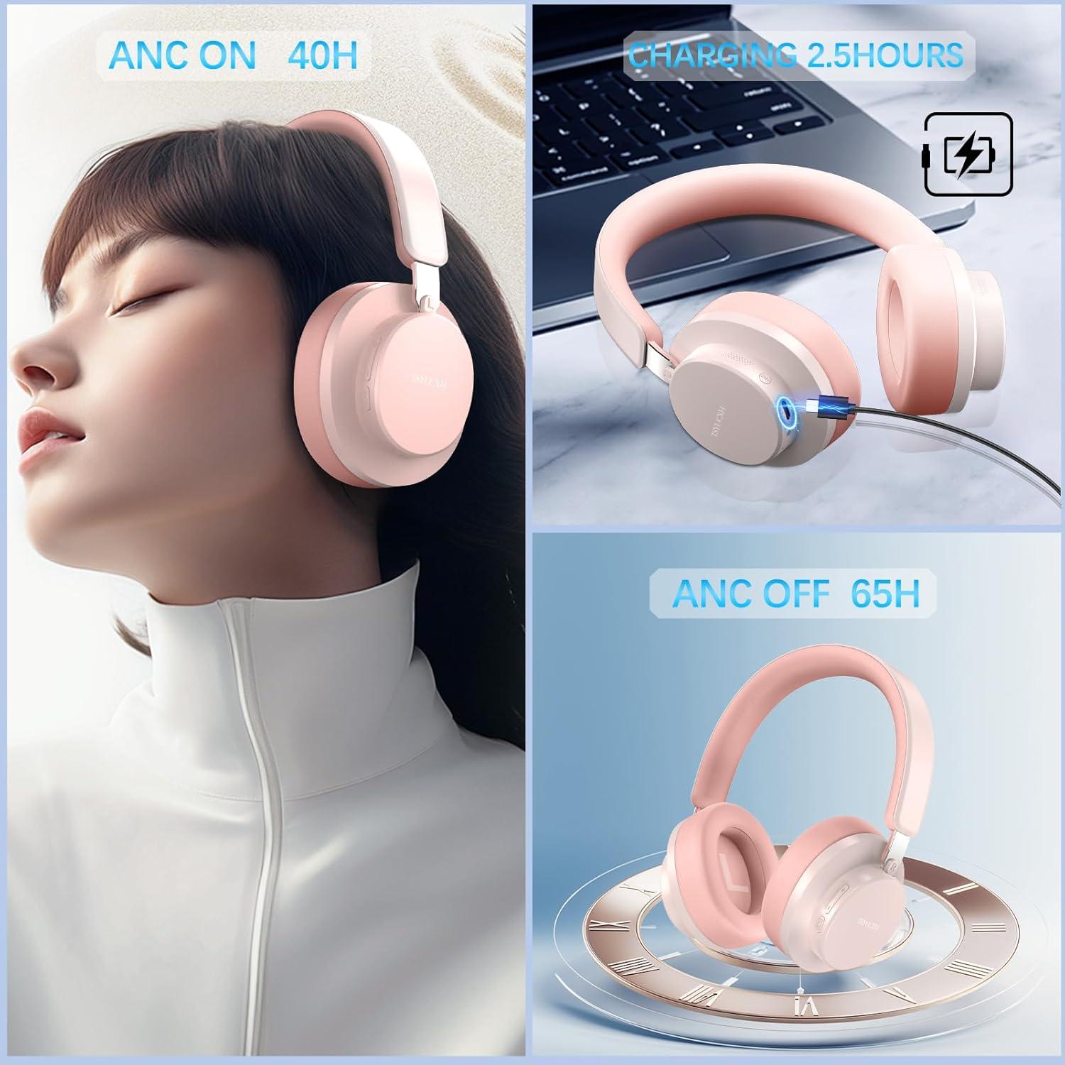 Auriculares Inalámbricos Bluetooth TSYUCXH T10 con ANC 60h