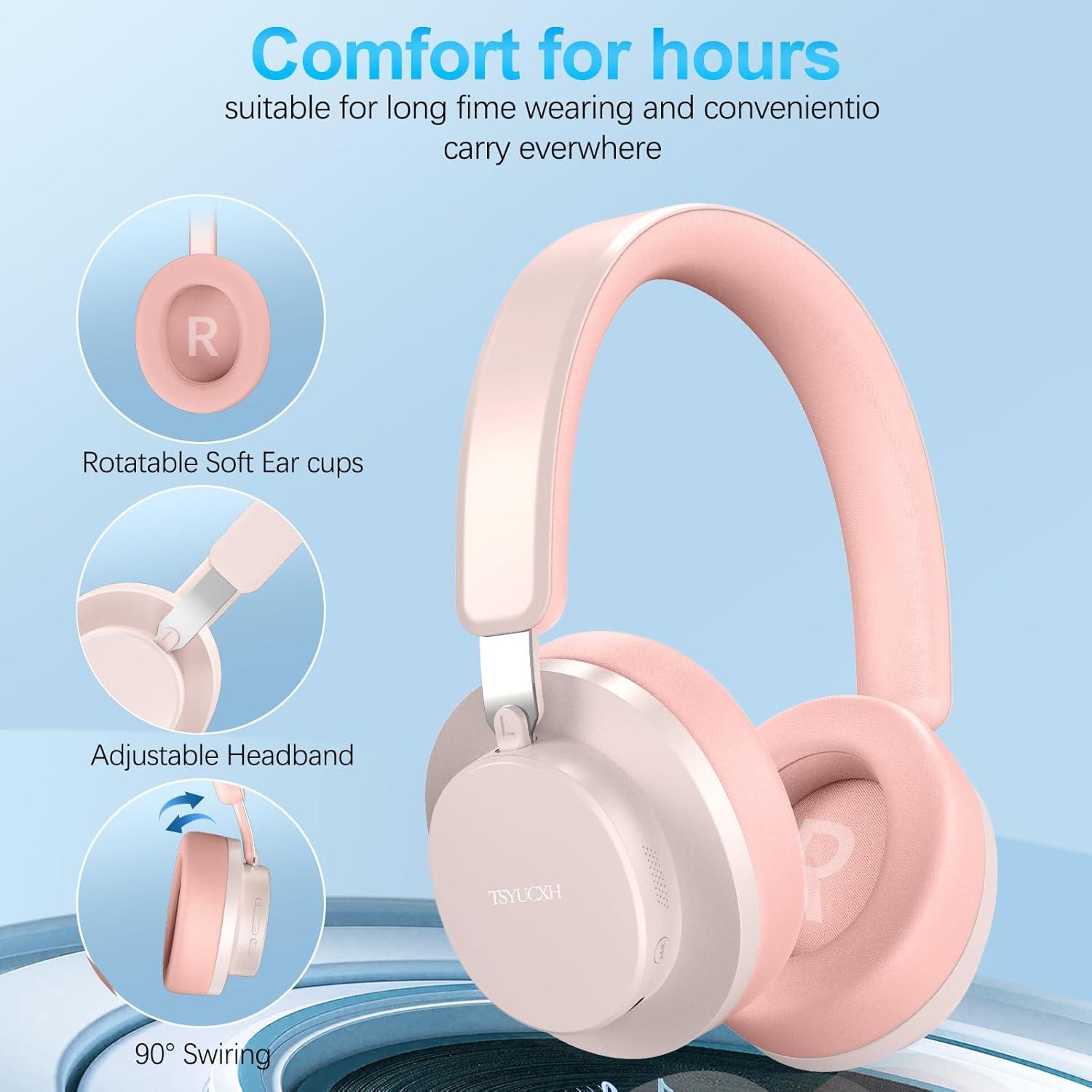Auriculares Inalámbricos Bluetooth TSYUCXH T10 con ANC 60h