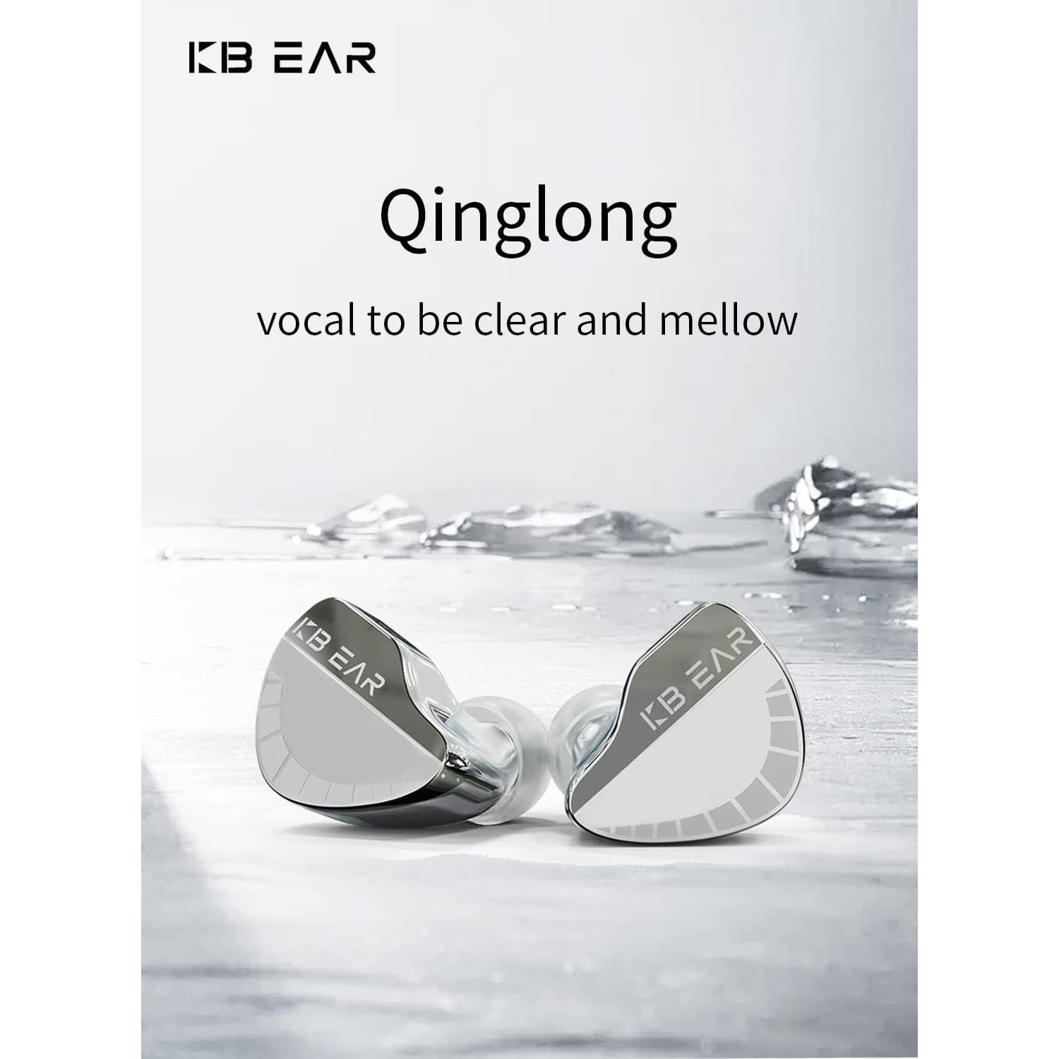 Auriculares KBEAR Qinglong In Ear HiFi 10mm Cancelación Ruido
