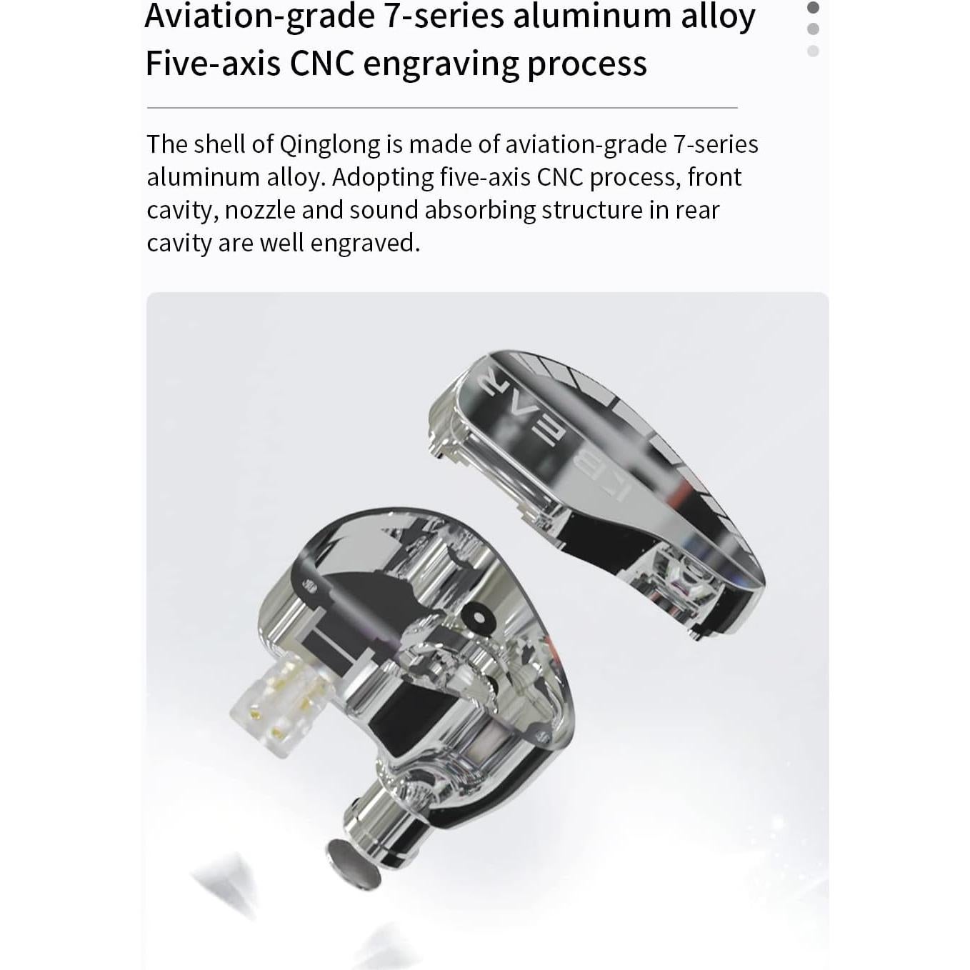 Auriculares KBEAR Qinglong In Ear HiFi 10mm Cancelación Ruido