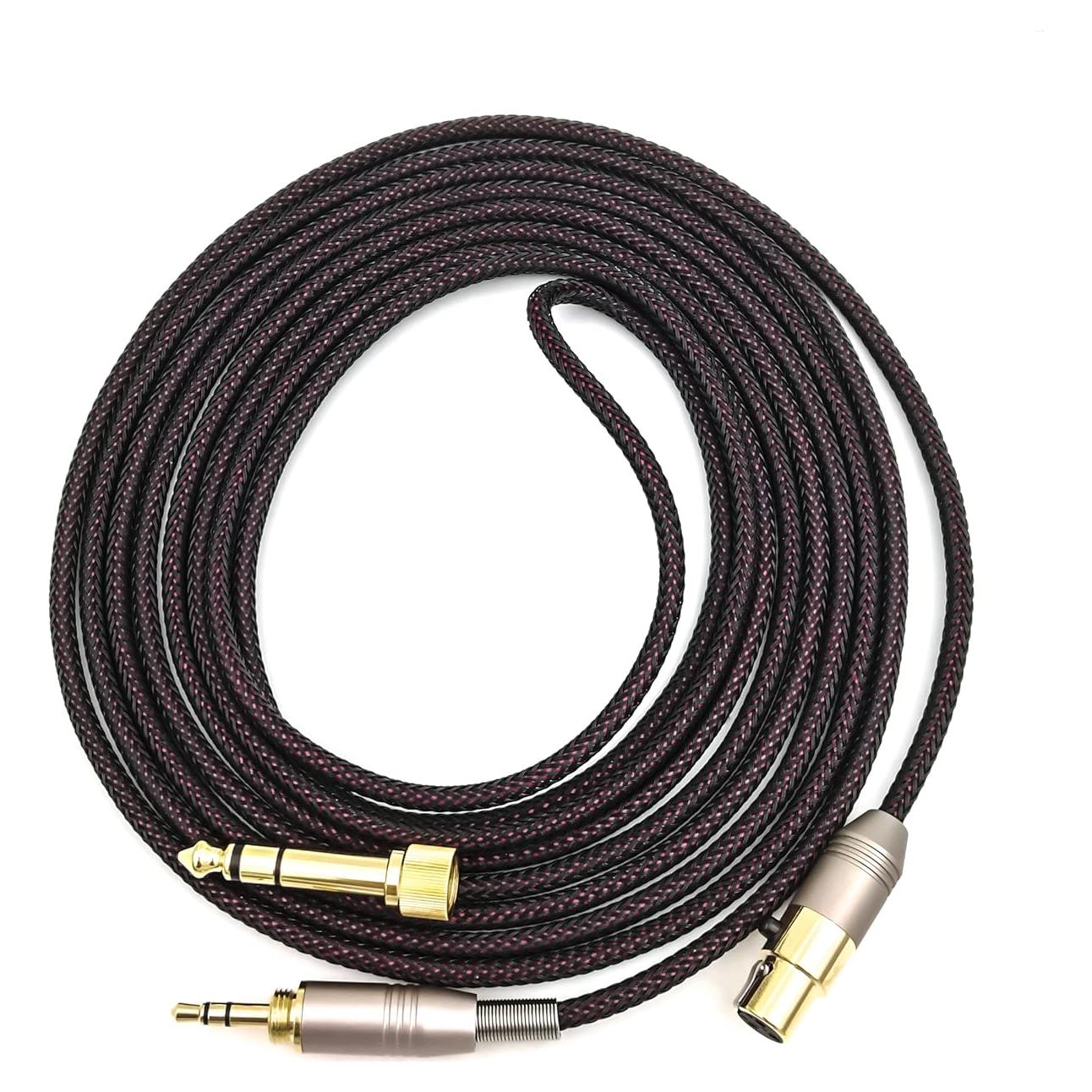 Cable de Reemplazo HiFi 2m para Auriculares AKG y Pioneer