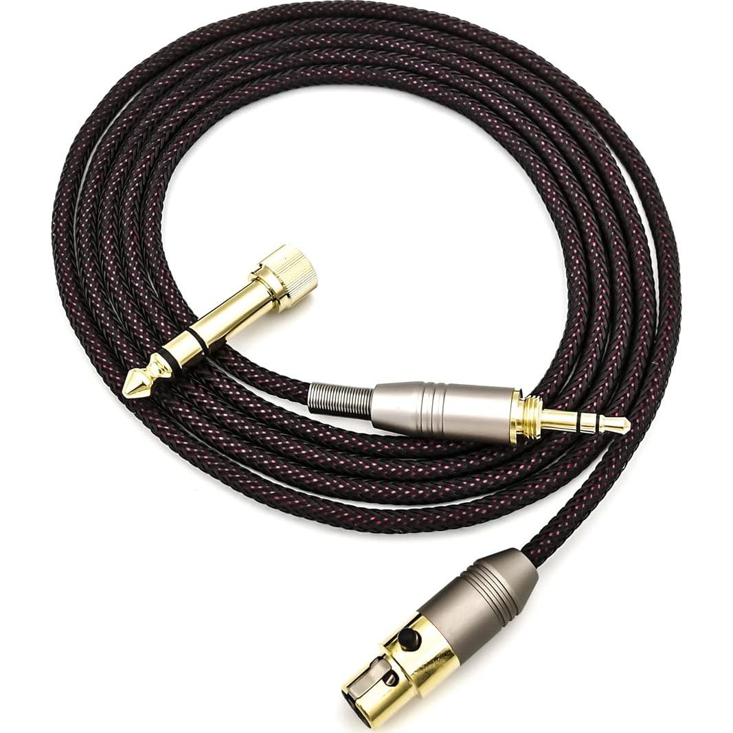 Cable de Reemplazo HiFi 2m para Auriculares AKG y Pioneer
