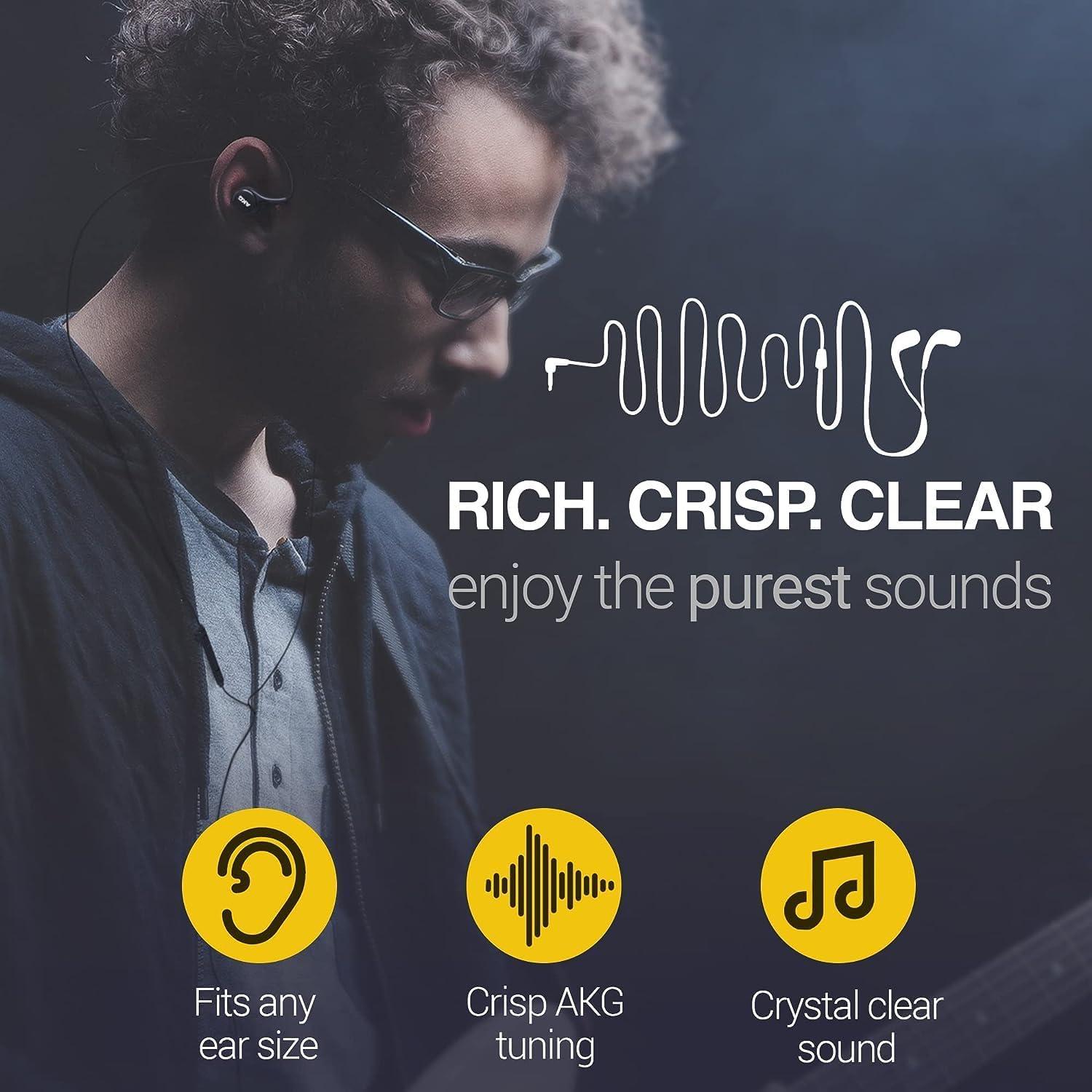 Auriculares Intrauditivos RS Electronics con Micrófono 3.5mm