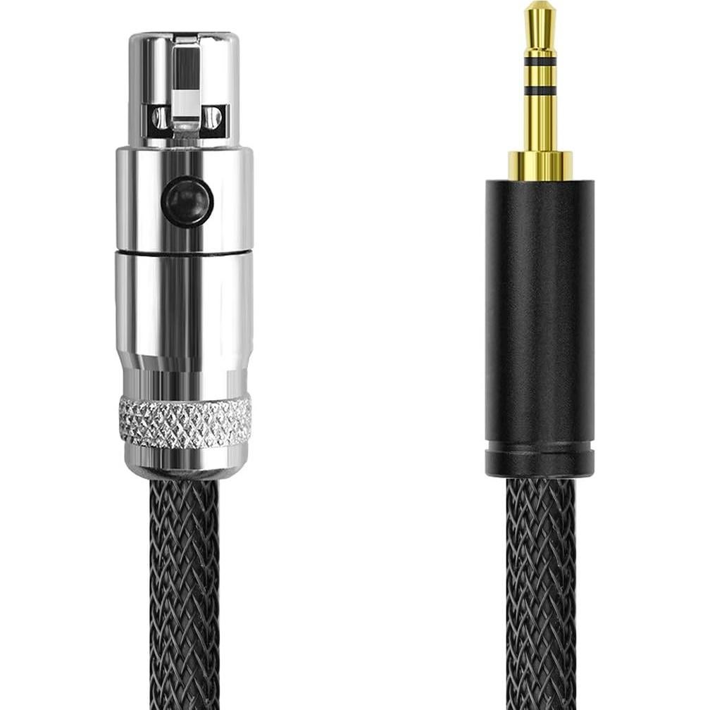 Cable de Audio GEEKRIA Apollo 1.5m Nylon Trenzado XLR 3.5mm