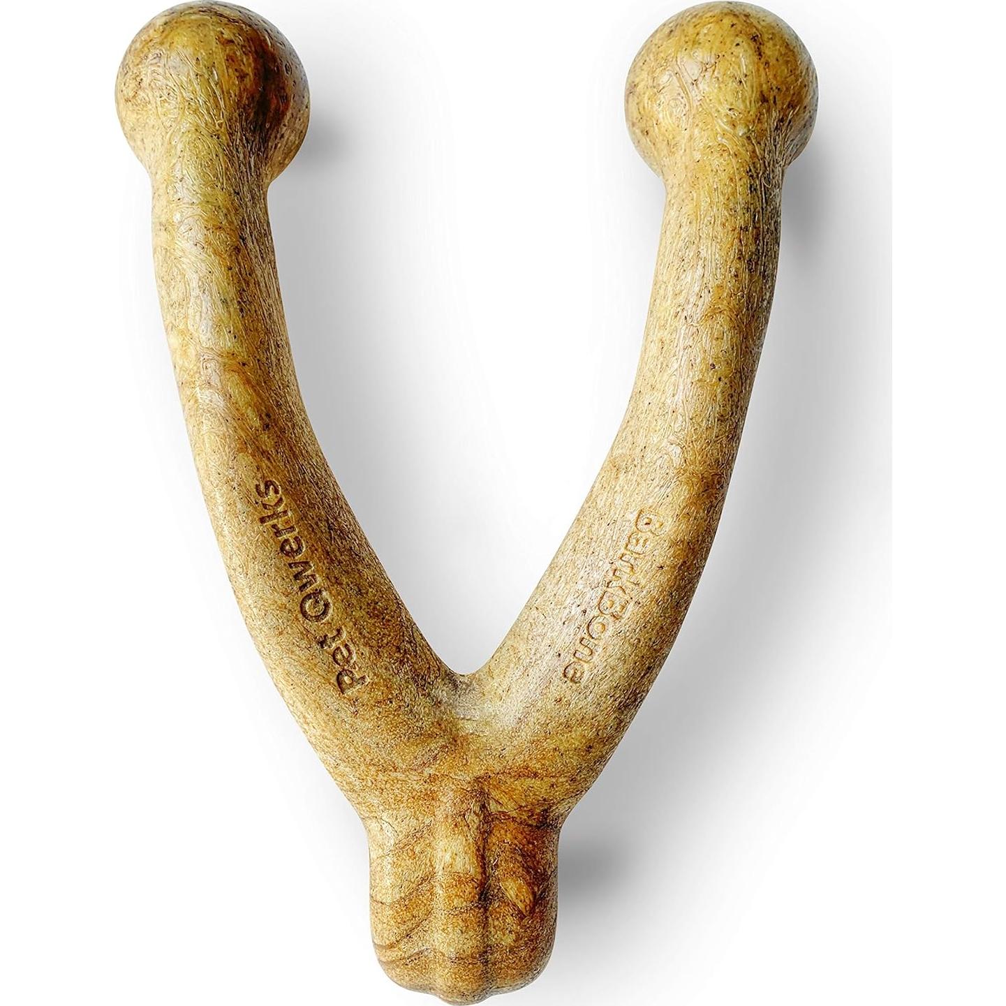 Juguete de Masticar Pet Qwerks BarkBone Mantequilla de Maní 20,96 cm