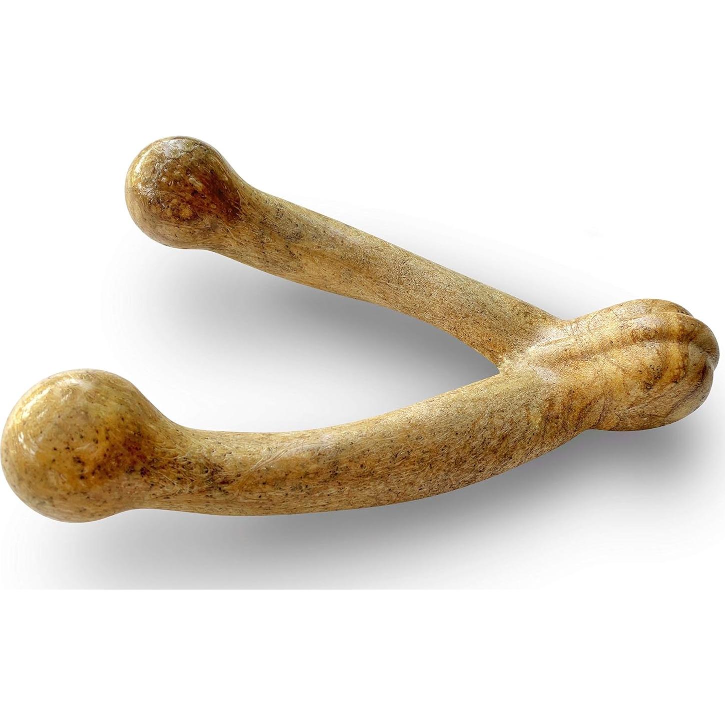 Juguete de Masticar Pet Qwerks BarkBone Mantequilla de Maní 20,96 cm