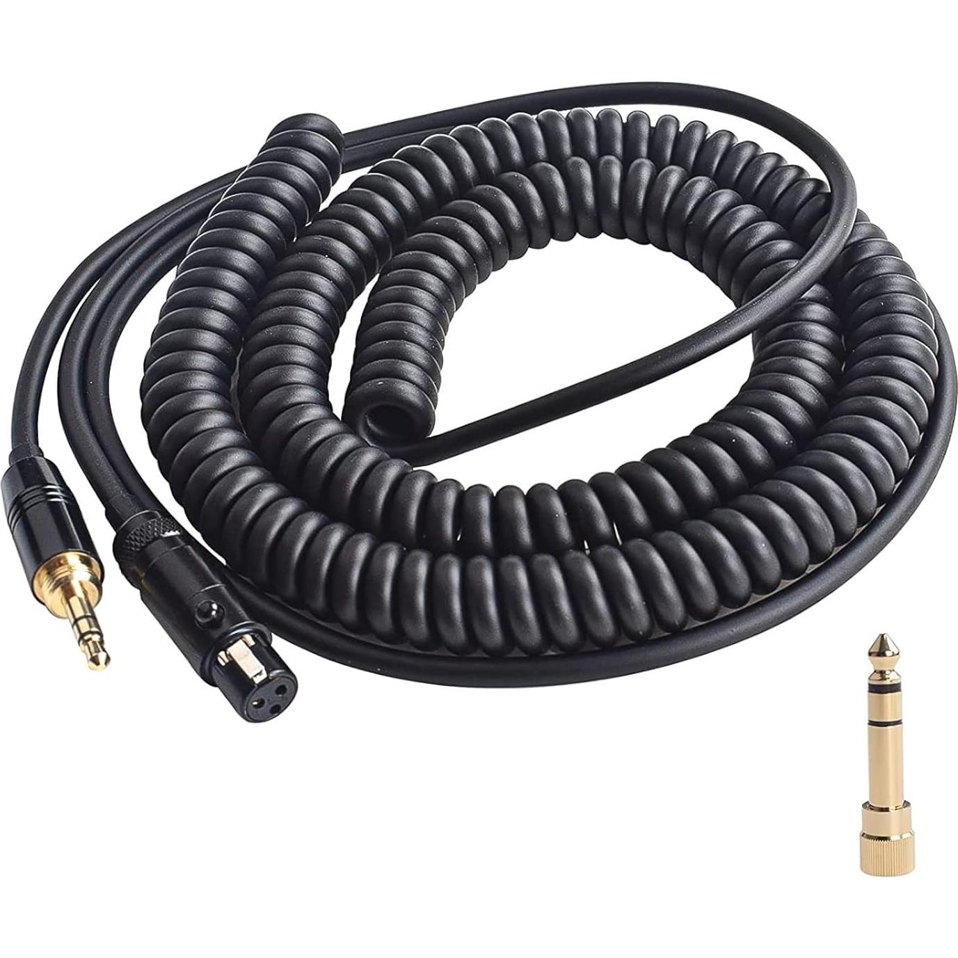 Cable de audio en espiral Hizsoaor para AKG K240 y más - 1.4m a 3m