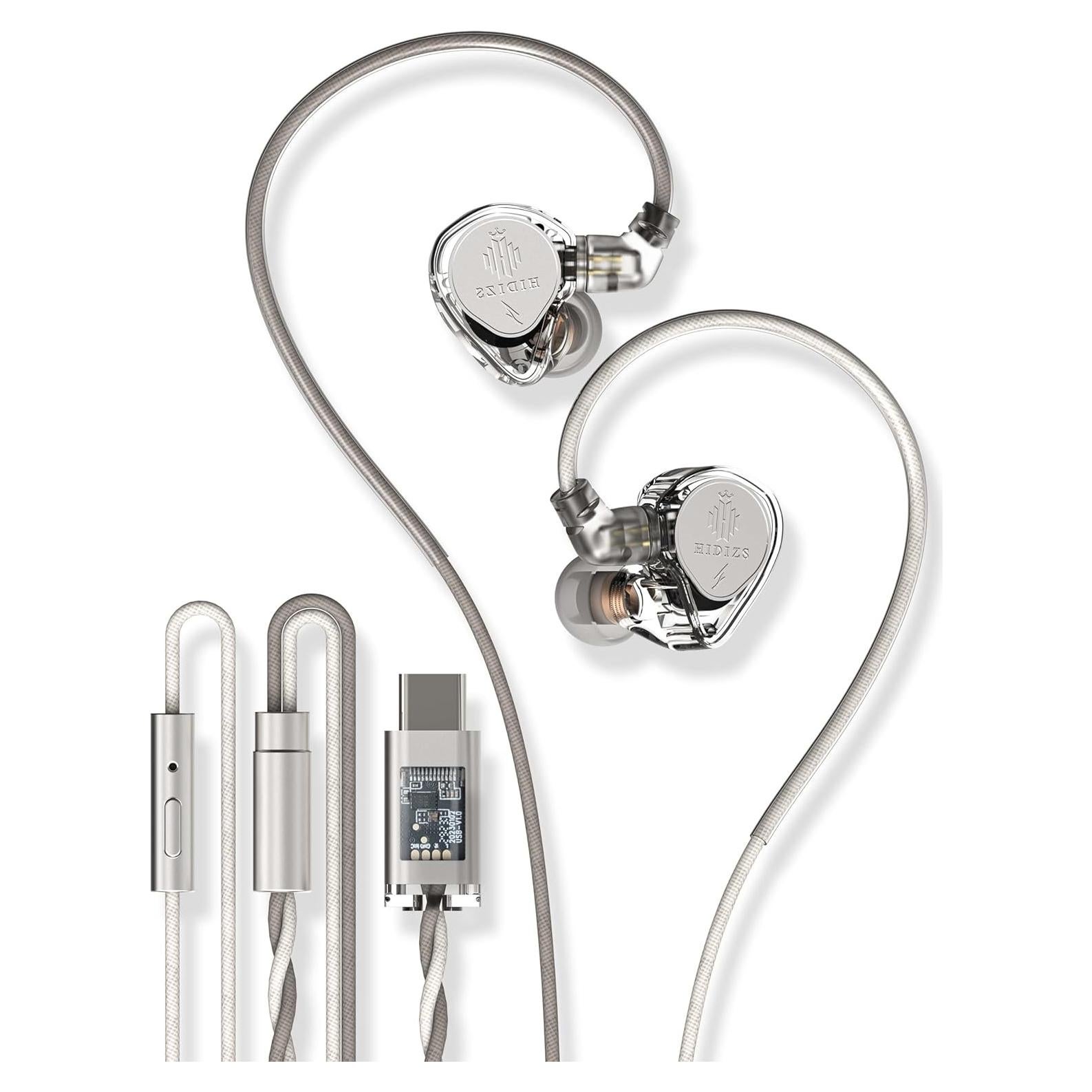 Auriculares USB-C HIDIZS ST2 Pro HiFi DAC In-Ear 10mm