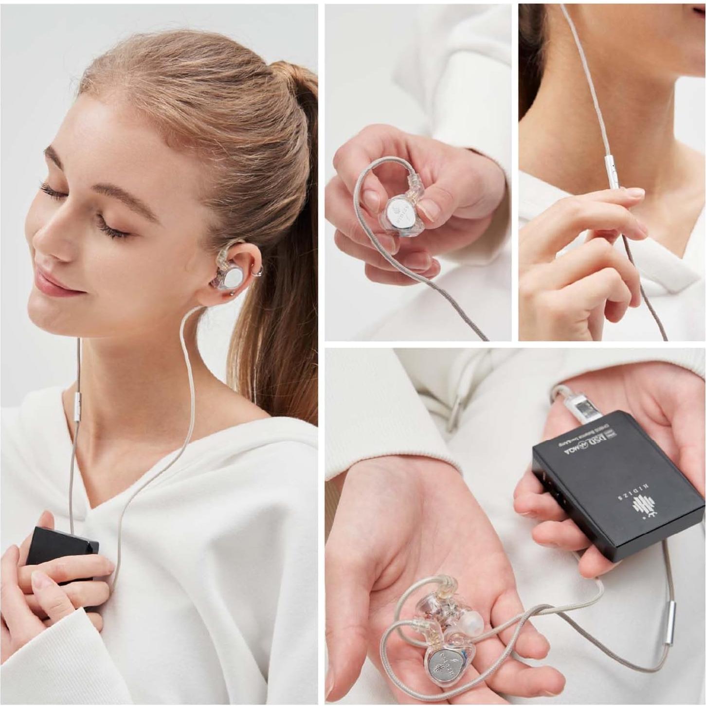 Auriculares USB-C HIDIZS ST2 Pro HiFi DAC In-Ear 10mm