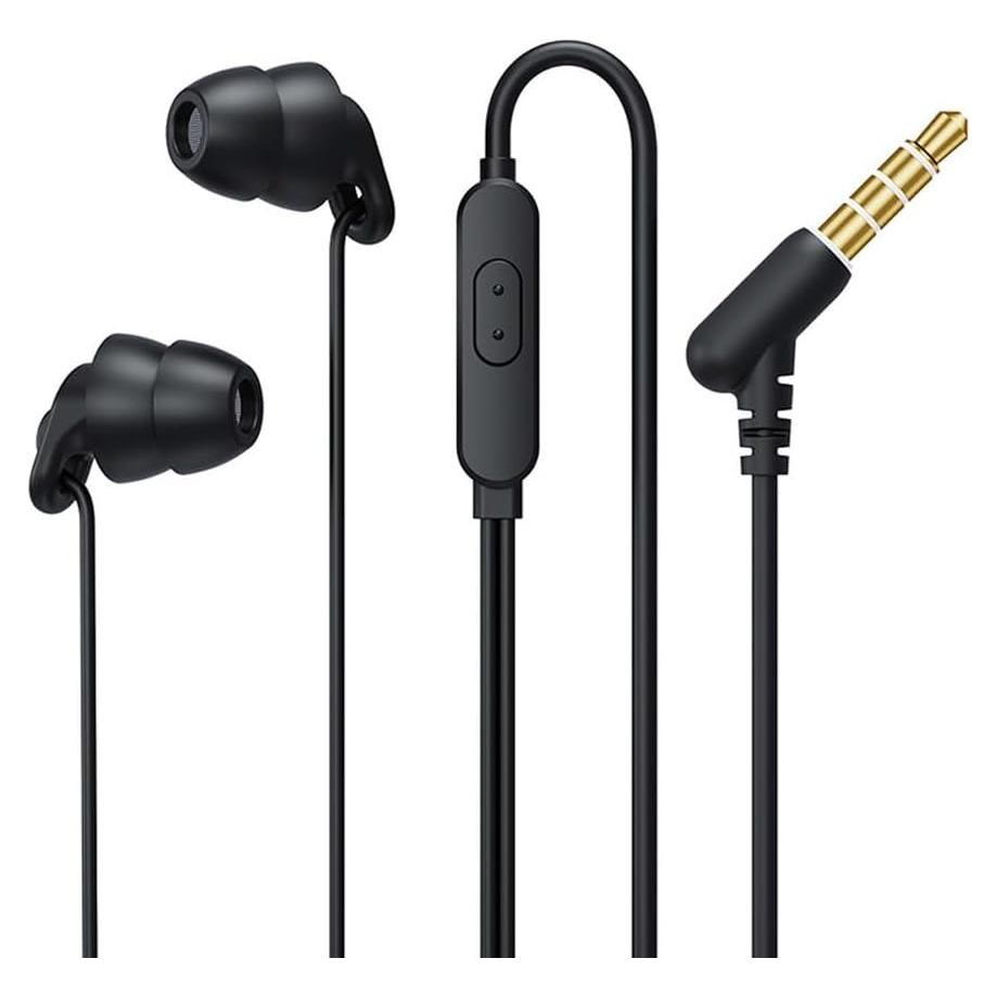 Auriculares para dormir Uforest con aislamiento de ruido negro