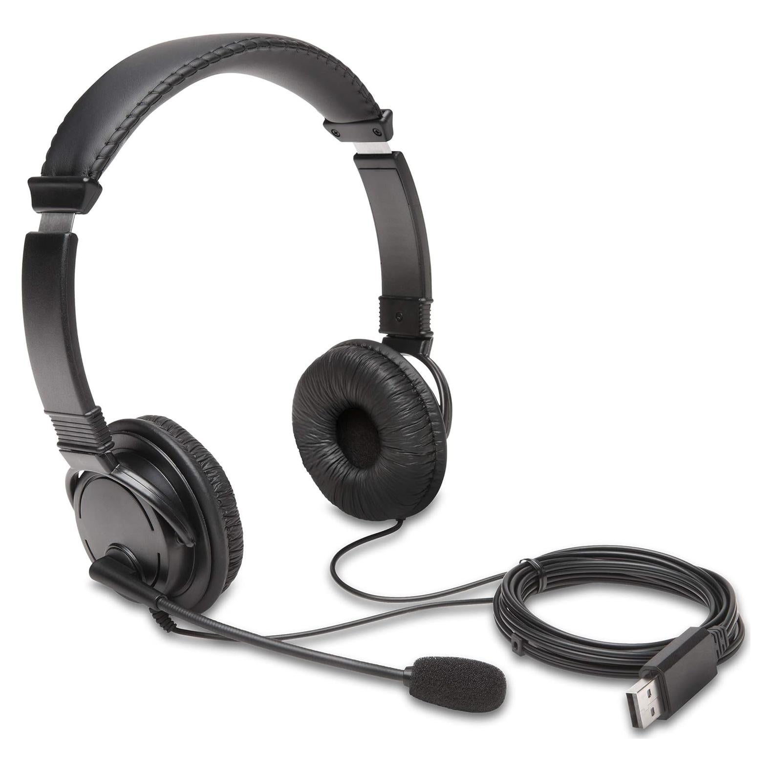 Auriculares Hi-Fi USB Kensington K97601WW con micrófono