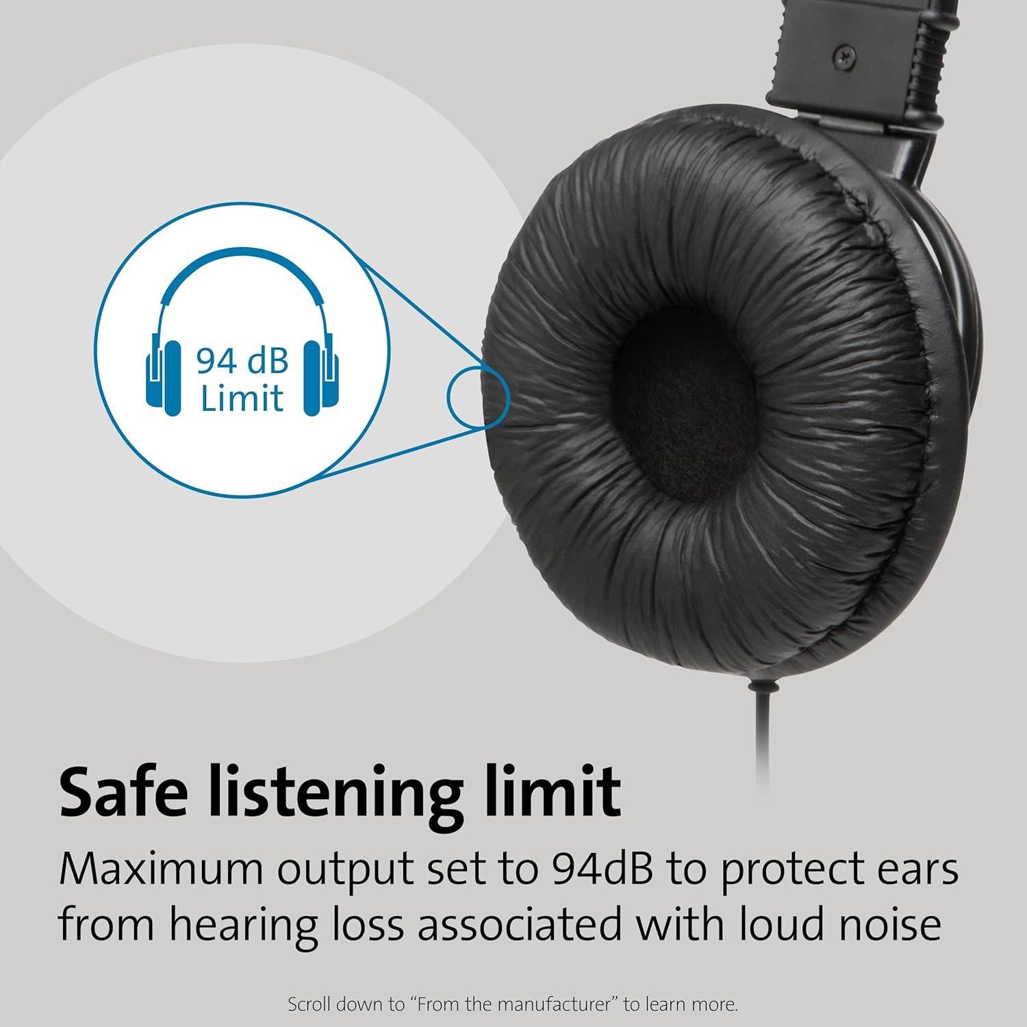 Auriculares Hi-Fi USB Kensington K97601WW con micrófono