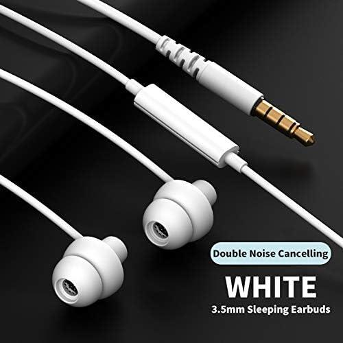 Auriculares Intrauditivos MAXROCK Silicona Suave 3.5mm Blanco