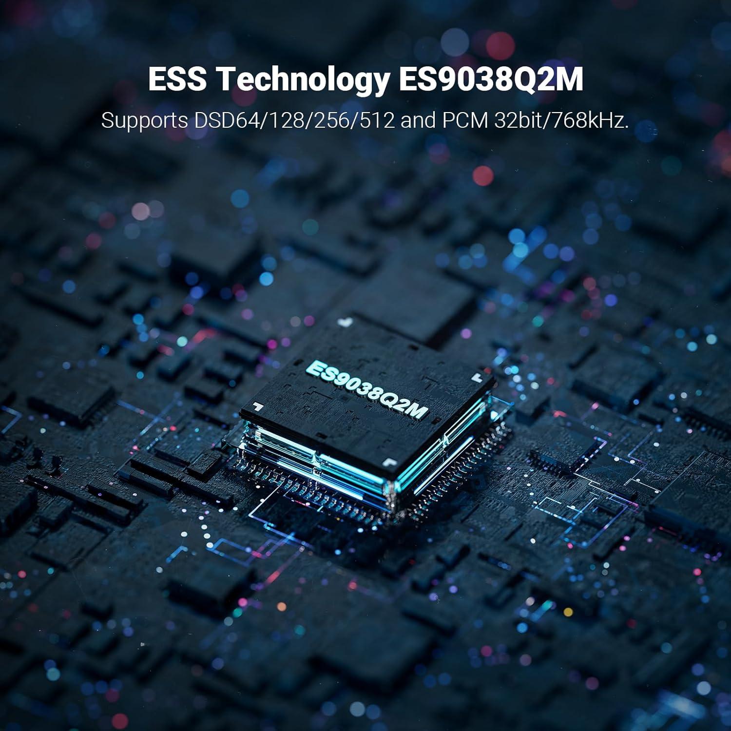 Amplificador DAC USB Fosi Audio DS1 HiFi 32bit/768kHz