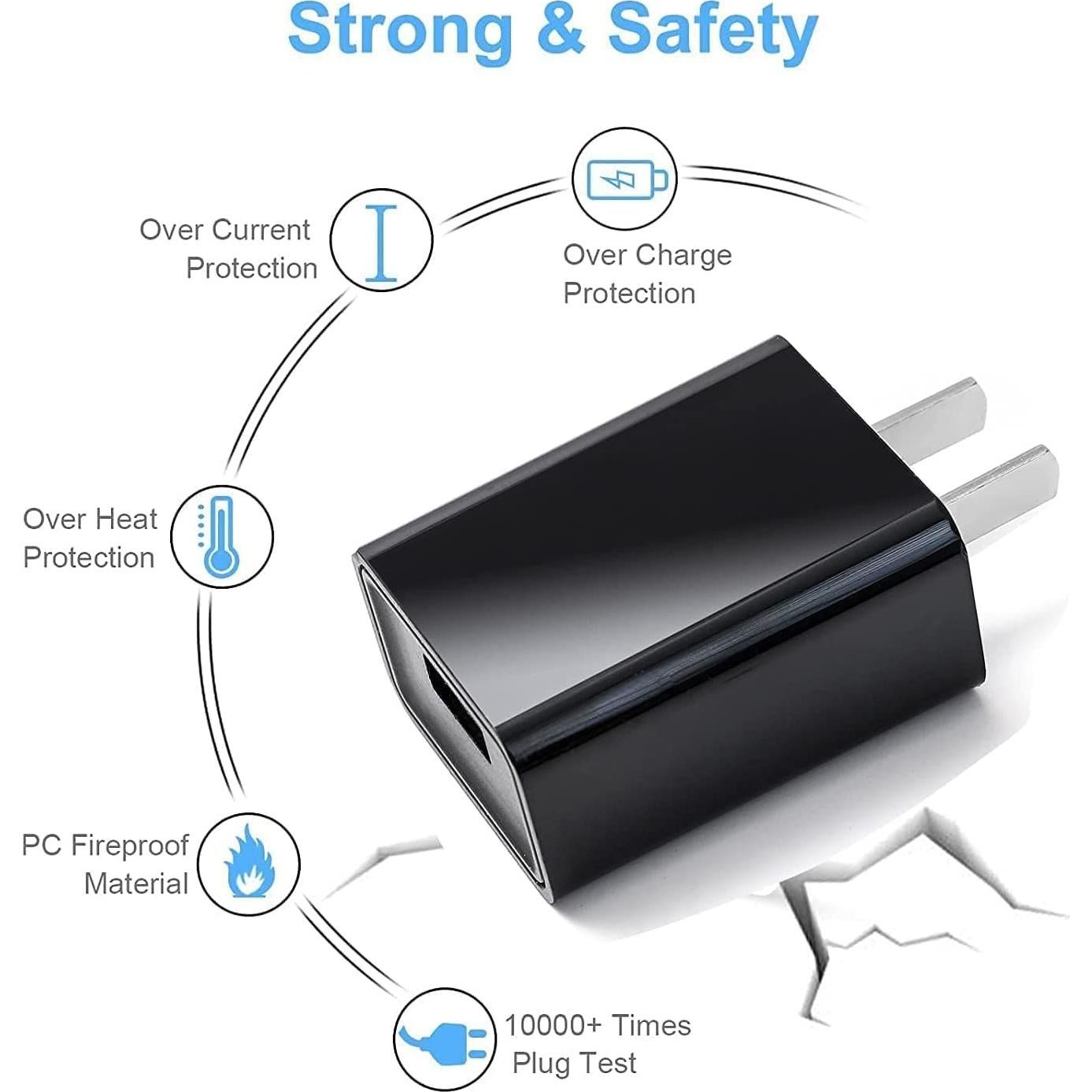 Cargador de pared USB C para Jitterbug y Bose - 10W