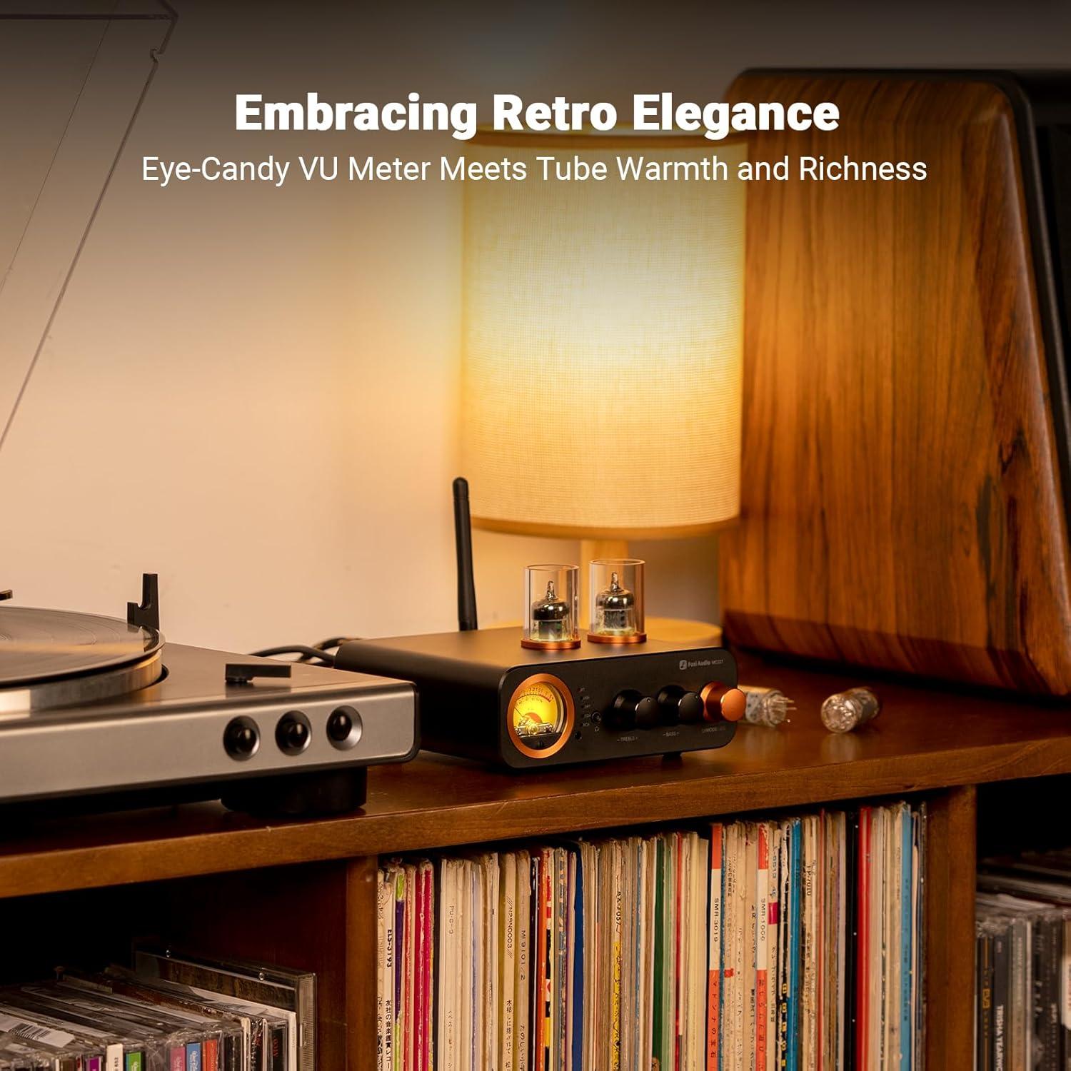 Amplificador Integrado Fosi Audio MC331 con DAC y Bluetooth