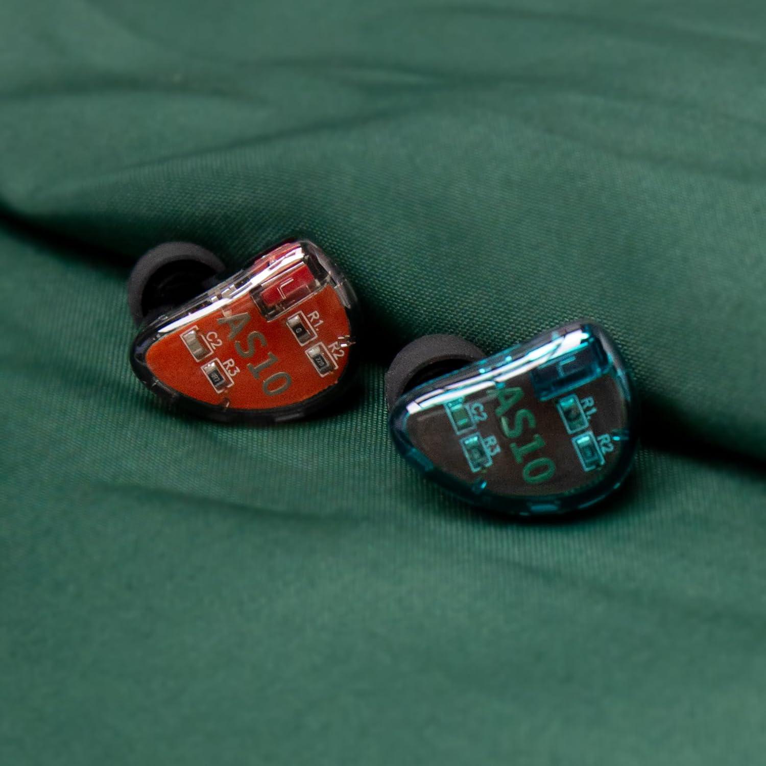 Auriculares KZ AS10 HiFi In Ear Monitor 5BA Desmontables Negro