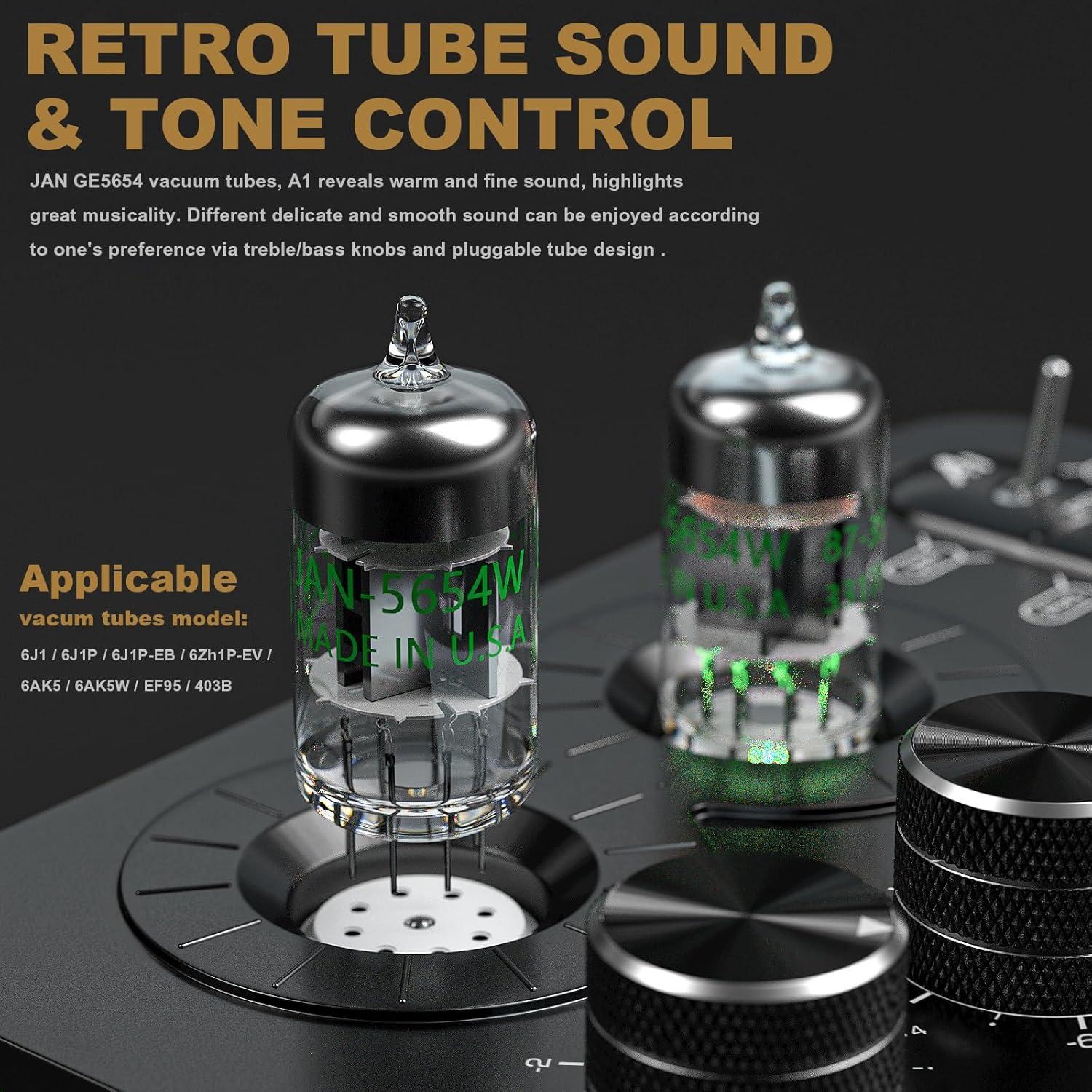 Preamplificador de Fono Ampapa A1 para Tocadiscos MM Hi-Fi