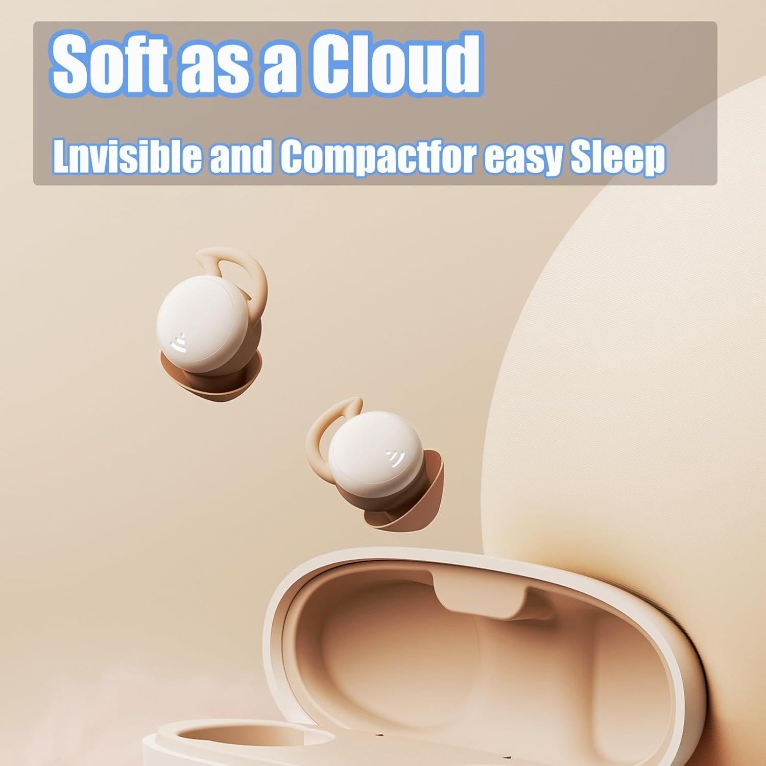 Auriculares Inalámbricos Bluetooth Quidnuran para Dormir Gris