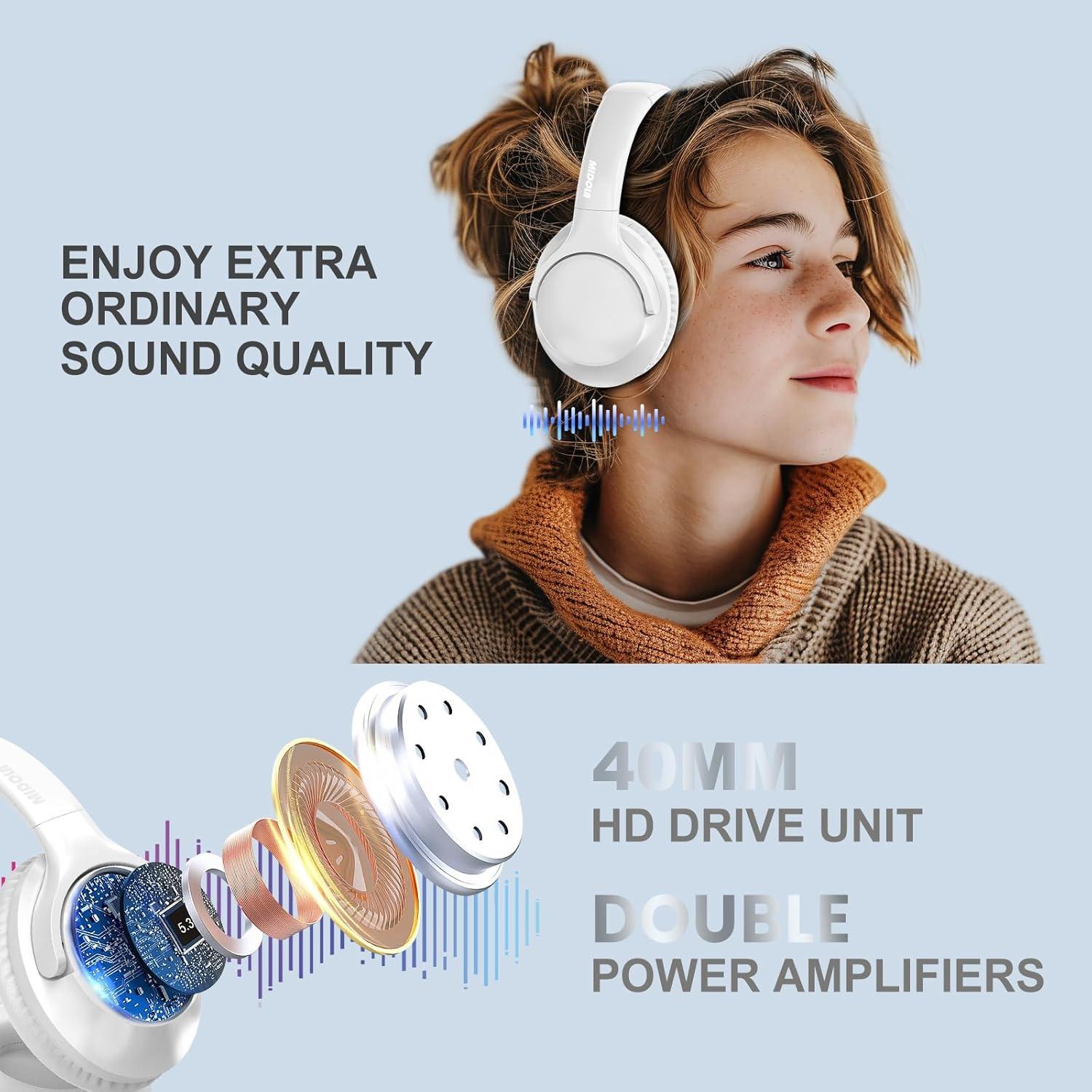 Auriculares Bluetooth MIDOLA MID-B15 Inalámbricos 68H HiFi