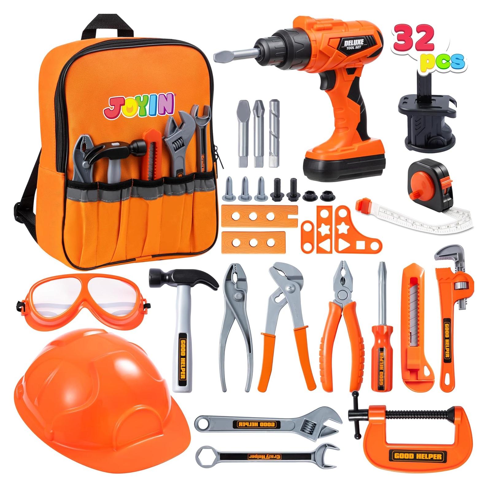 Juego de Herramientas para Niños Joyin 32 Piezas con Taladro