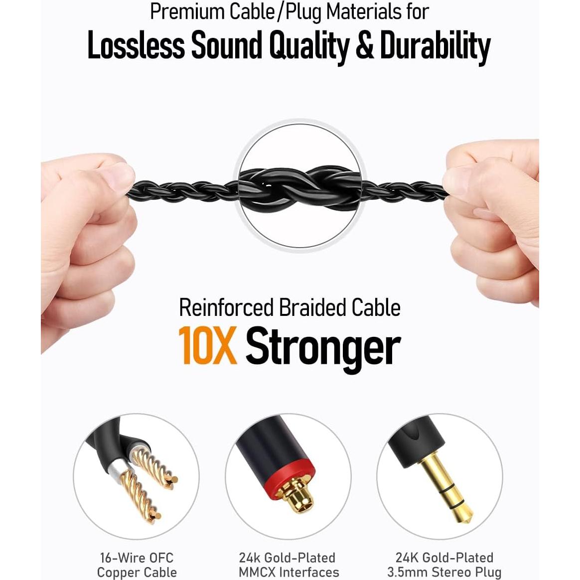 Auriculares In-Ear Vibes 201M con Micrófono y Cancelación de Ruido