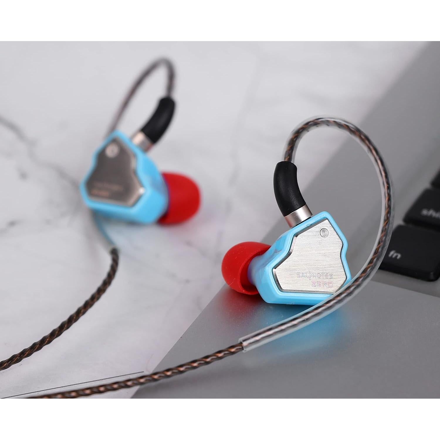 Auriculares In-Ear 7Hz Salnotes Zero 10mm Dinámico Azul