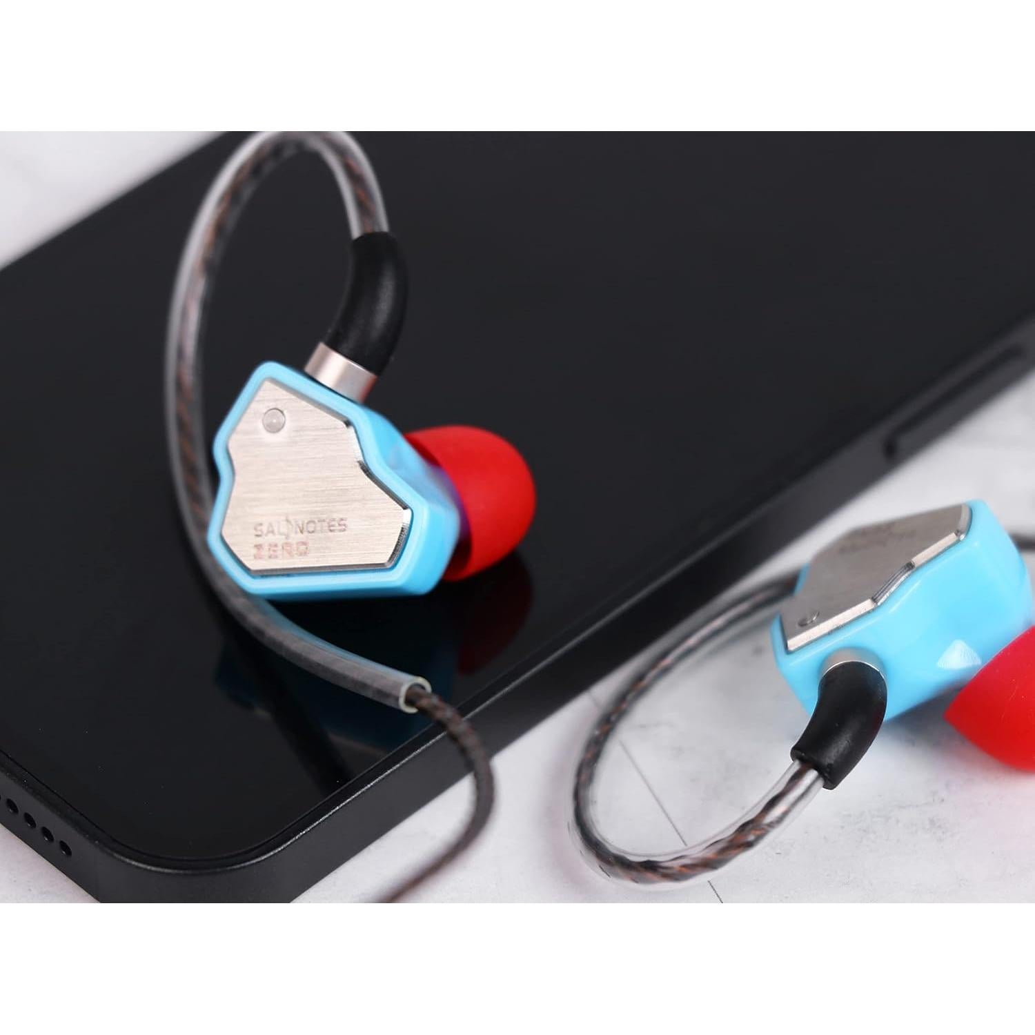 Auriculares In-Ear 7Hz Salnotes Zero 10mm Dinámico Azul