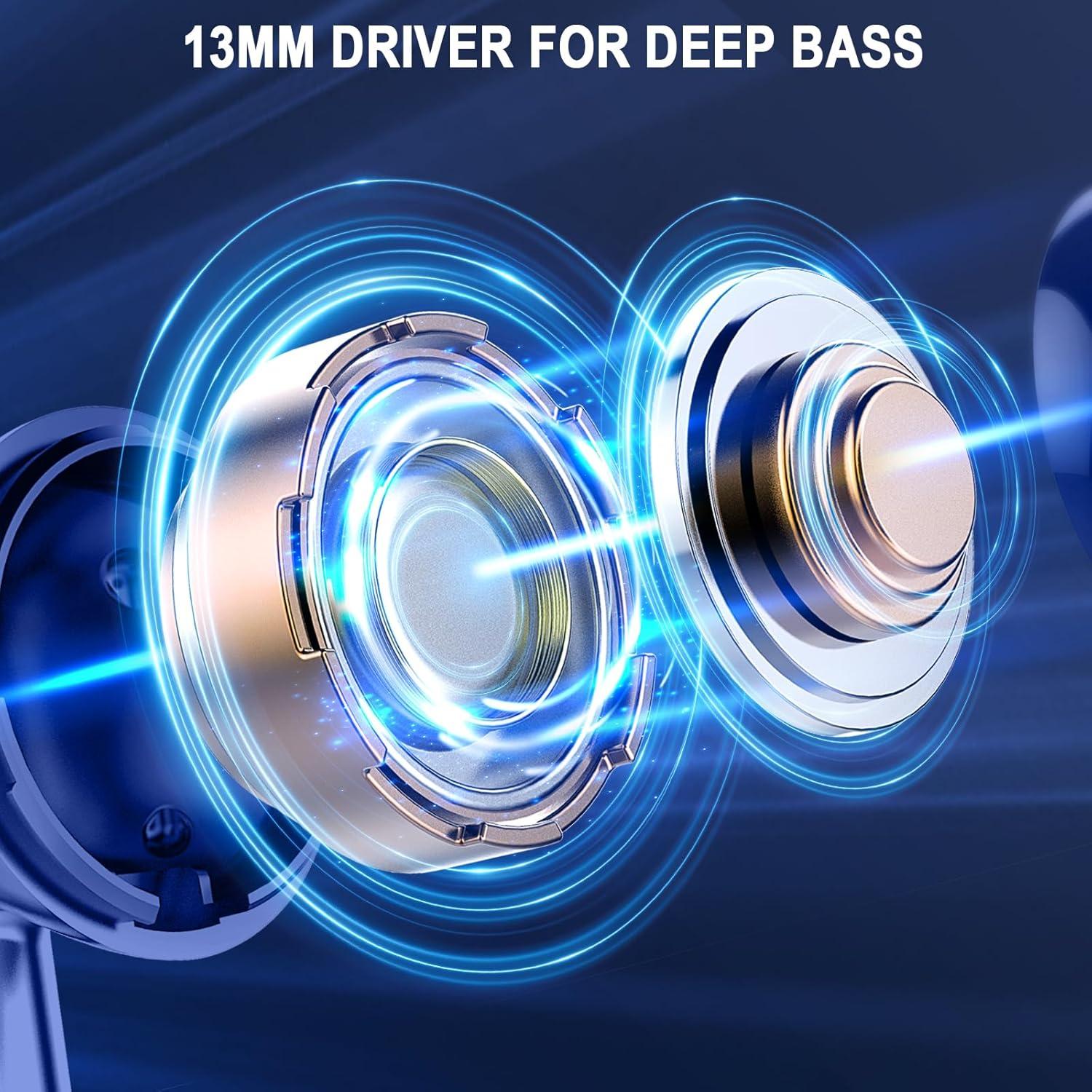 Auriculares Inalámbricos Jxrev J53 Bluetooth 5.4 HiFi 40H