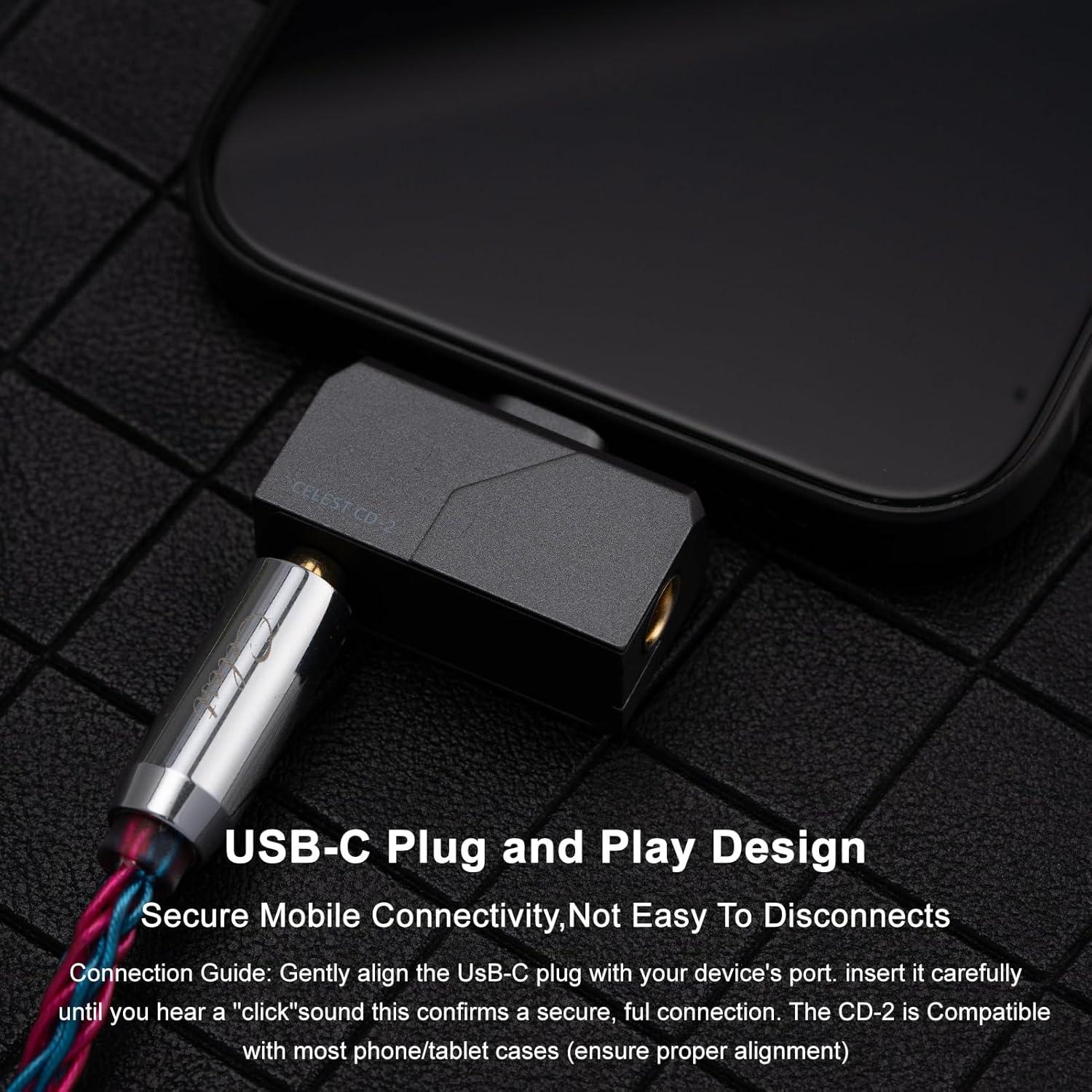 Amplificador de Auriculares Kinera CD-2 USB-C 32bit/384kHz