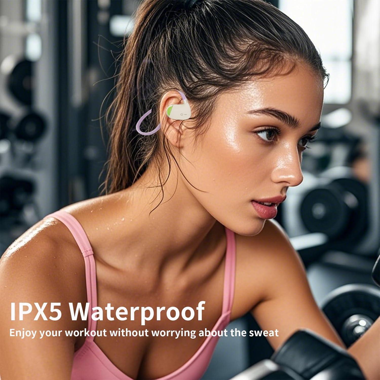 Auriculares Inalámbricos EJEAS X3 con Luz LED y Resistencia al Agua