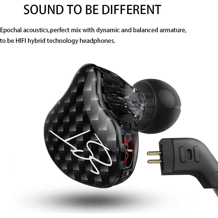 Auriculares KZ ZST Pro HiFi In Ear con Micrófono - 67.8g