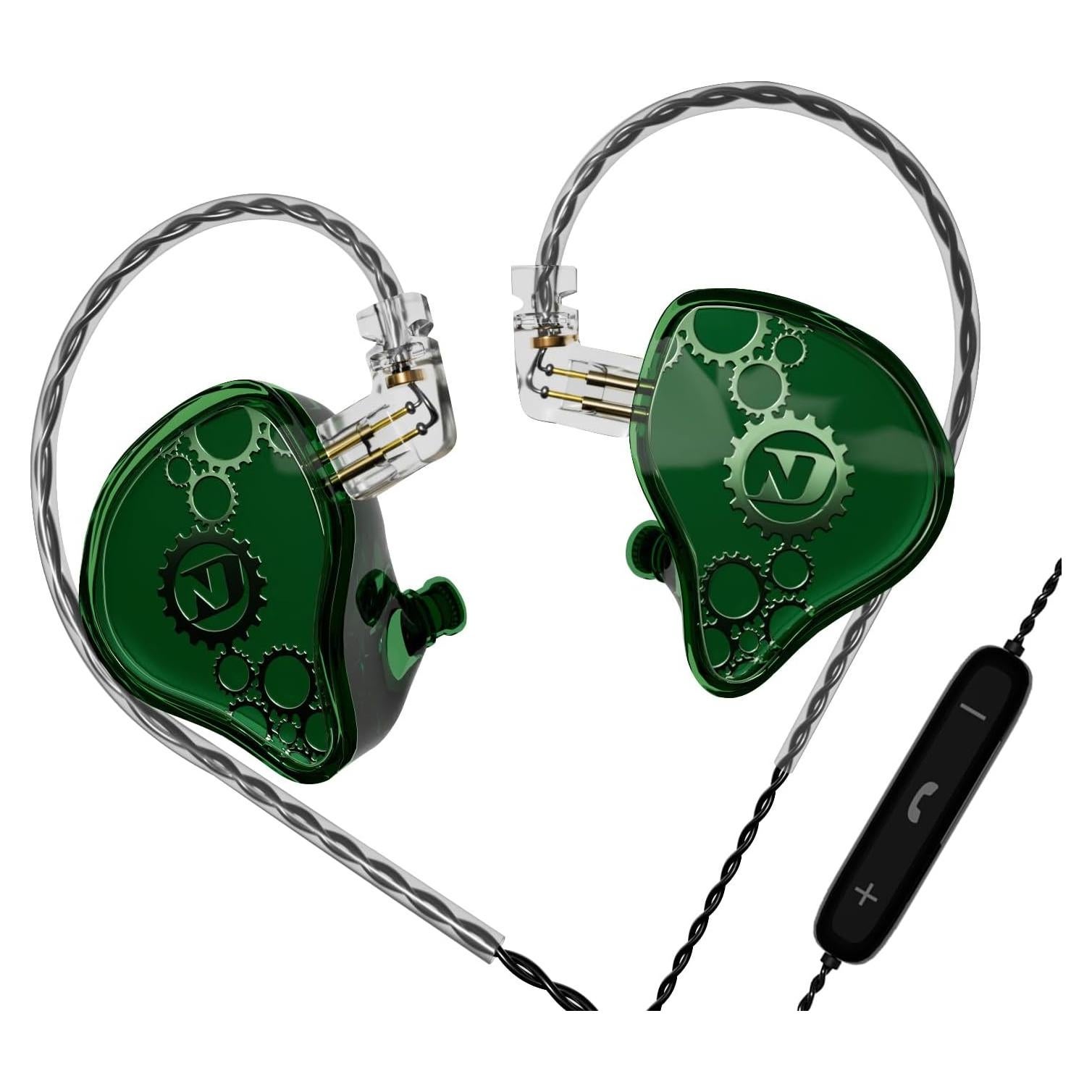 Auriculares In-Ear ND Venus con Micrófono 3.5mm Verde