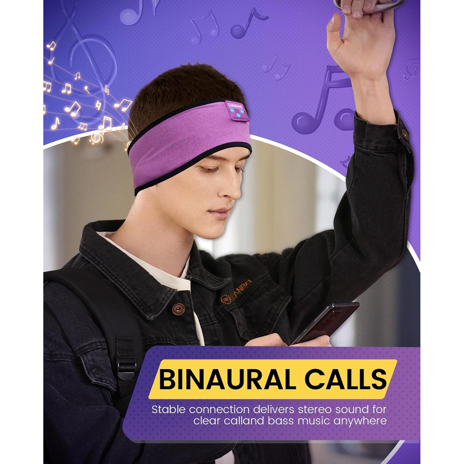 Auriculares para dormir Bluetooth Lullaband con altavoces Hi-Fi
